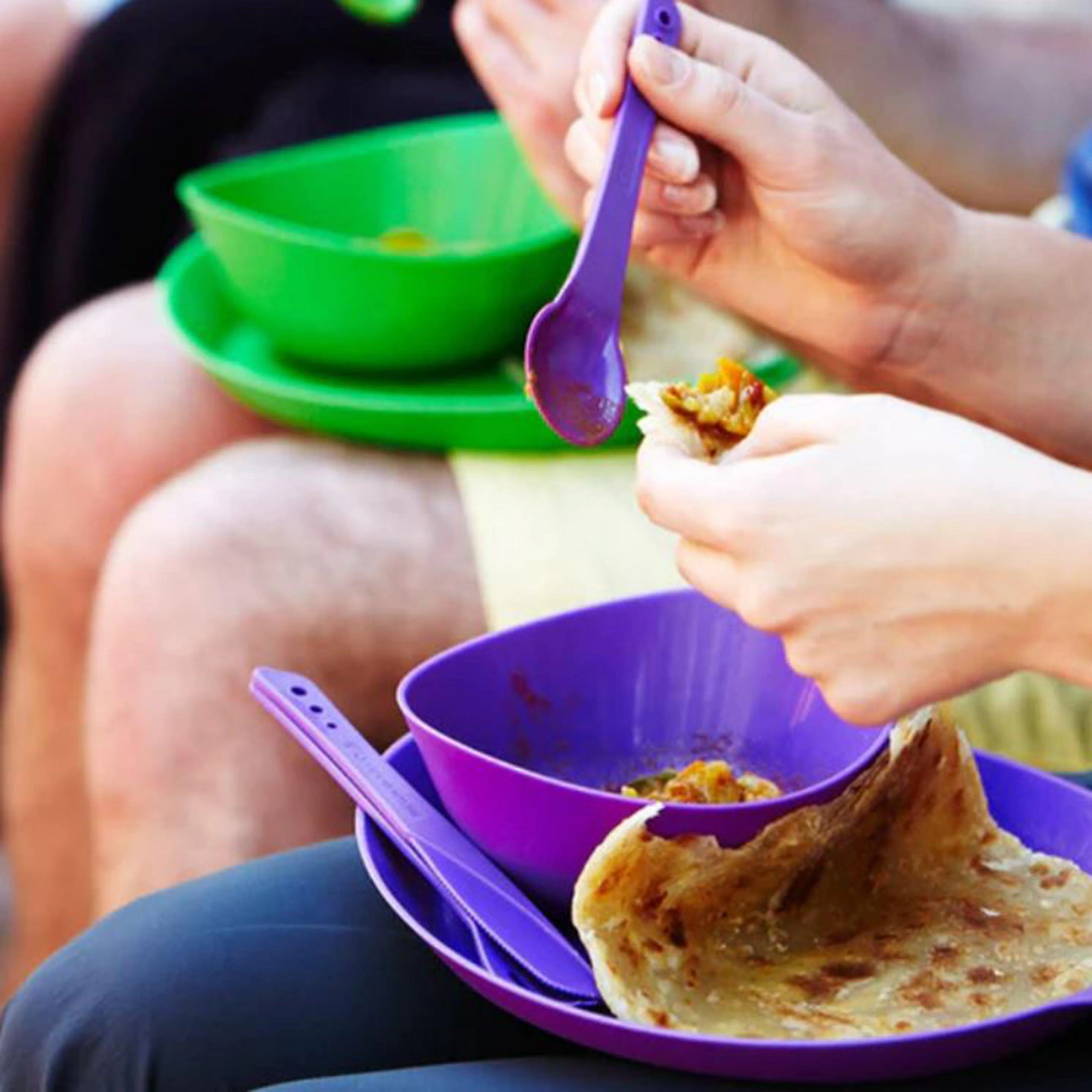 Ellipse Plastic Camping Bowl - Image 2
