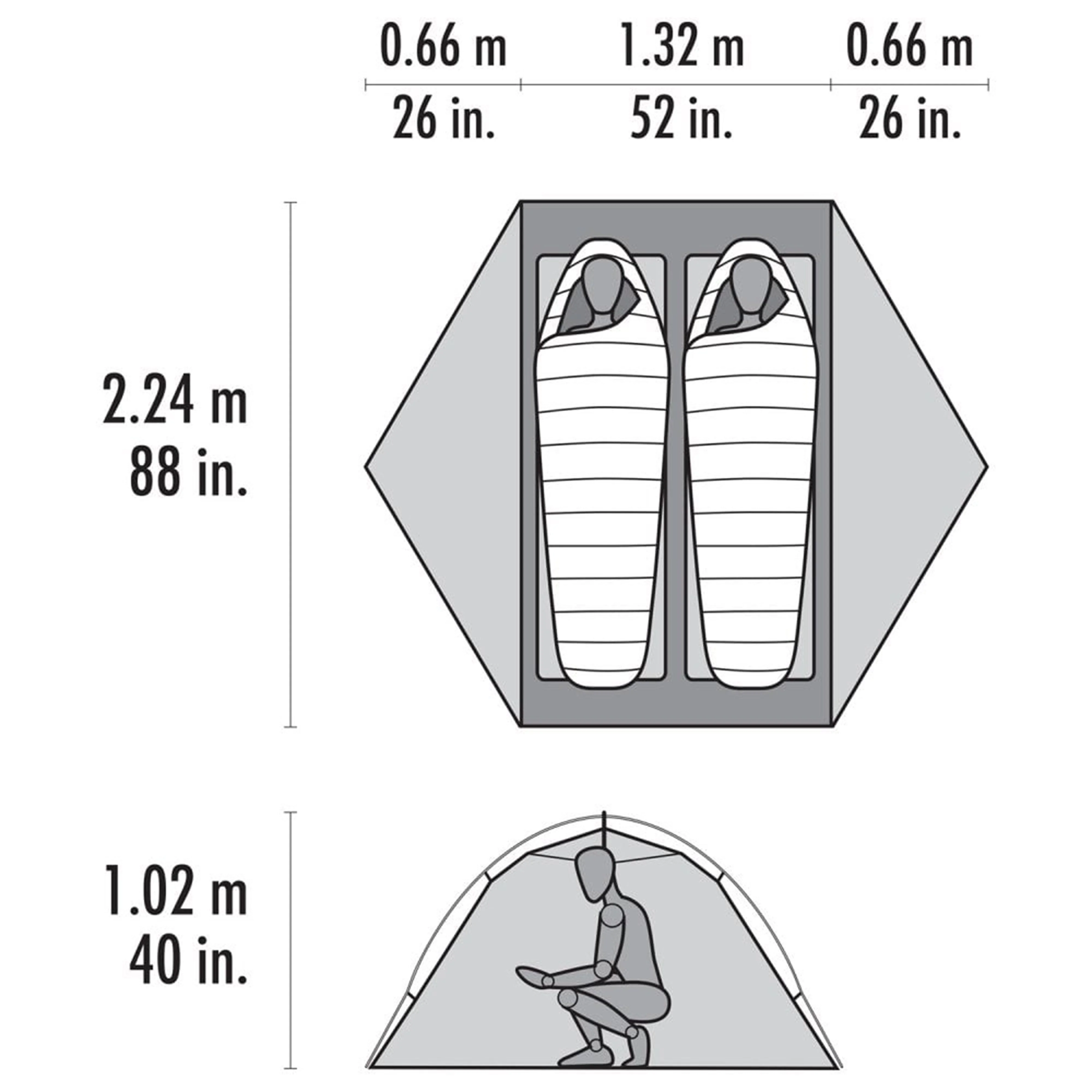 Hubba Hubba LT 2 Person Tent - Image 18