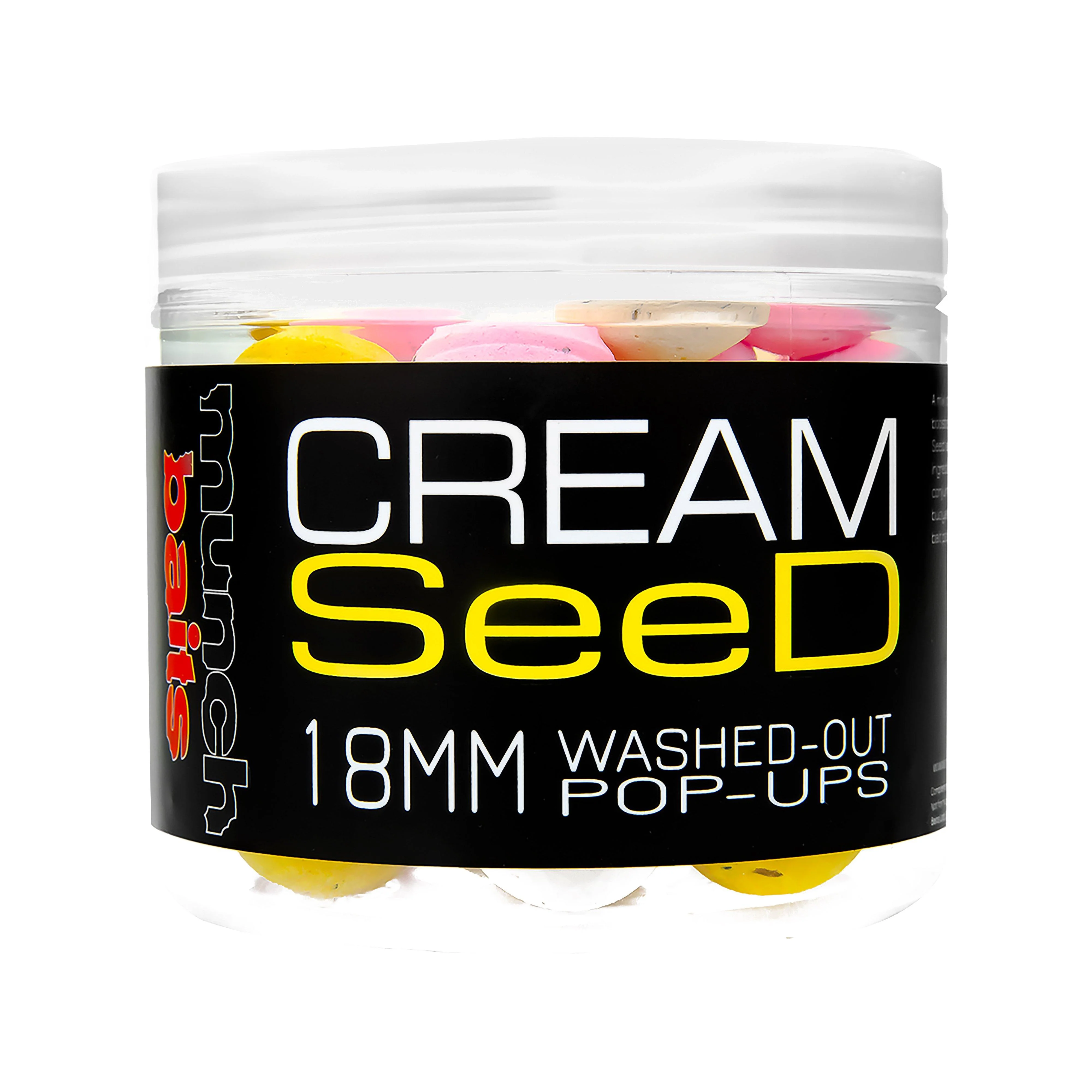 Cream Seed Washed Out Pop-Ups 18mm - Image 2