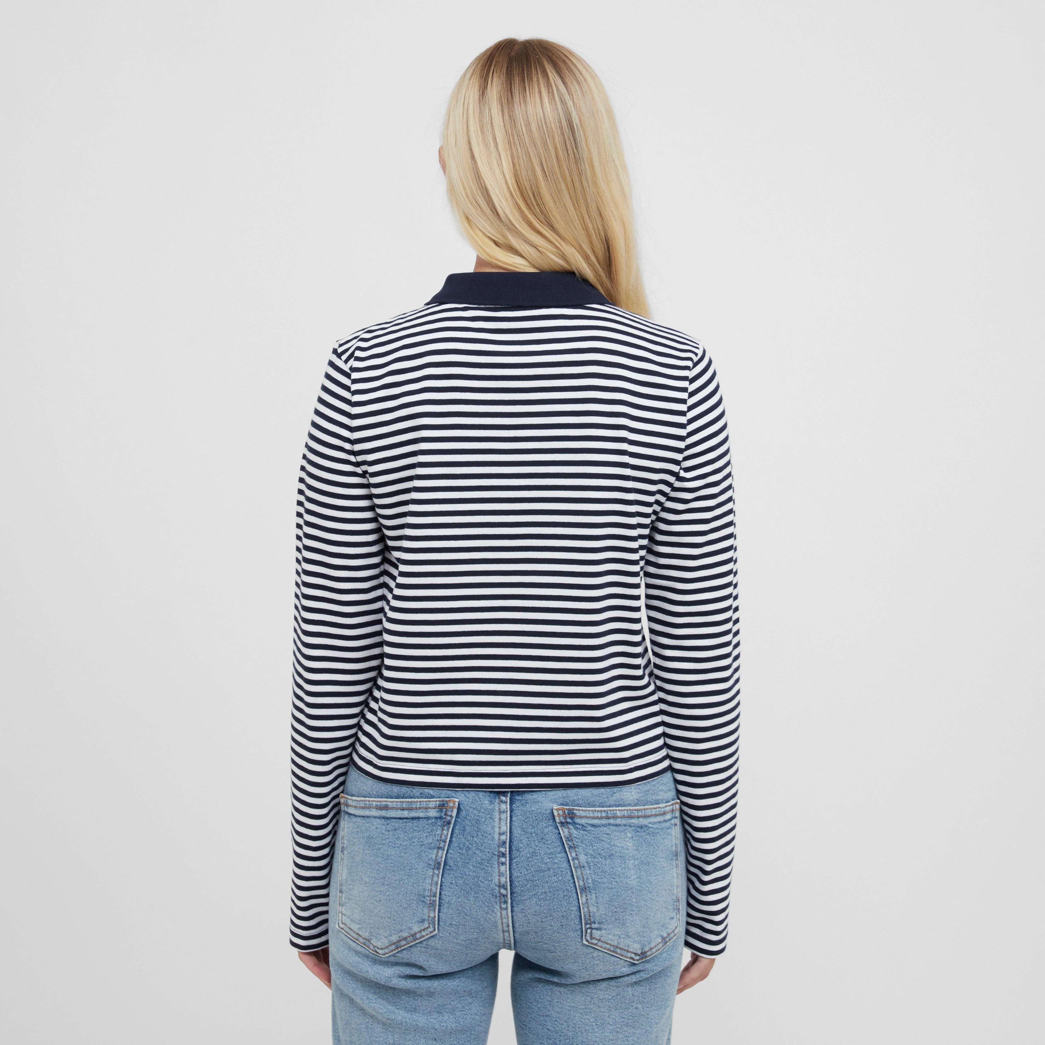 Women’s Sabine Long Sleeve Polo - Image 2