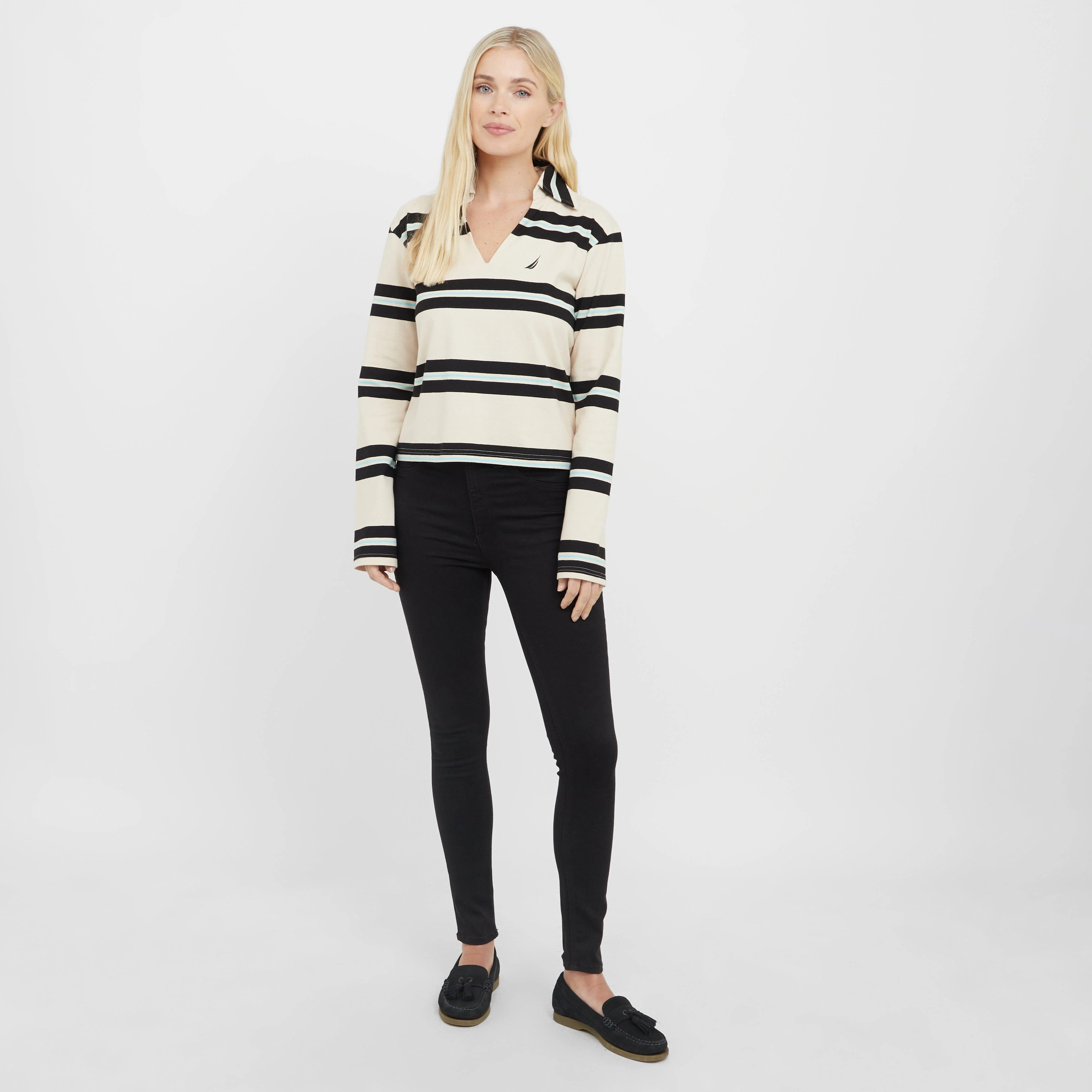 Women’s Salado Long Sleeve Polo Shirt - Image 3