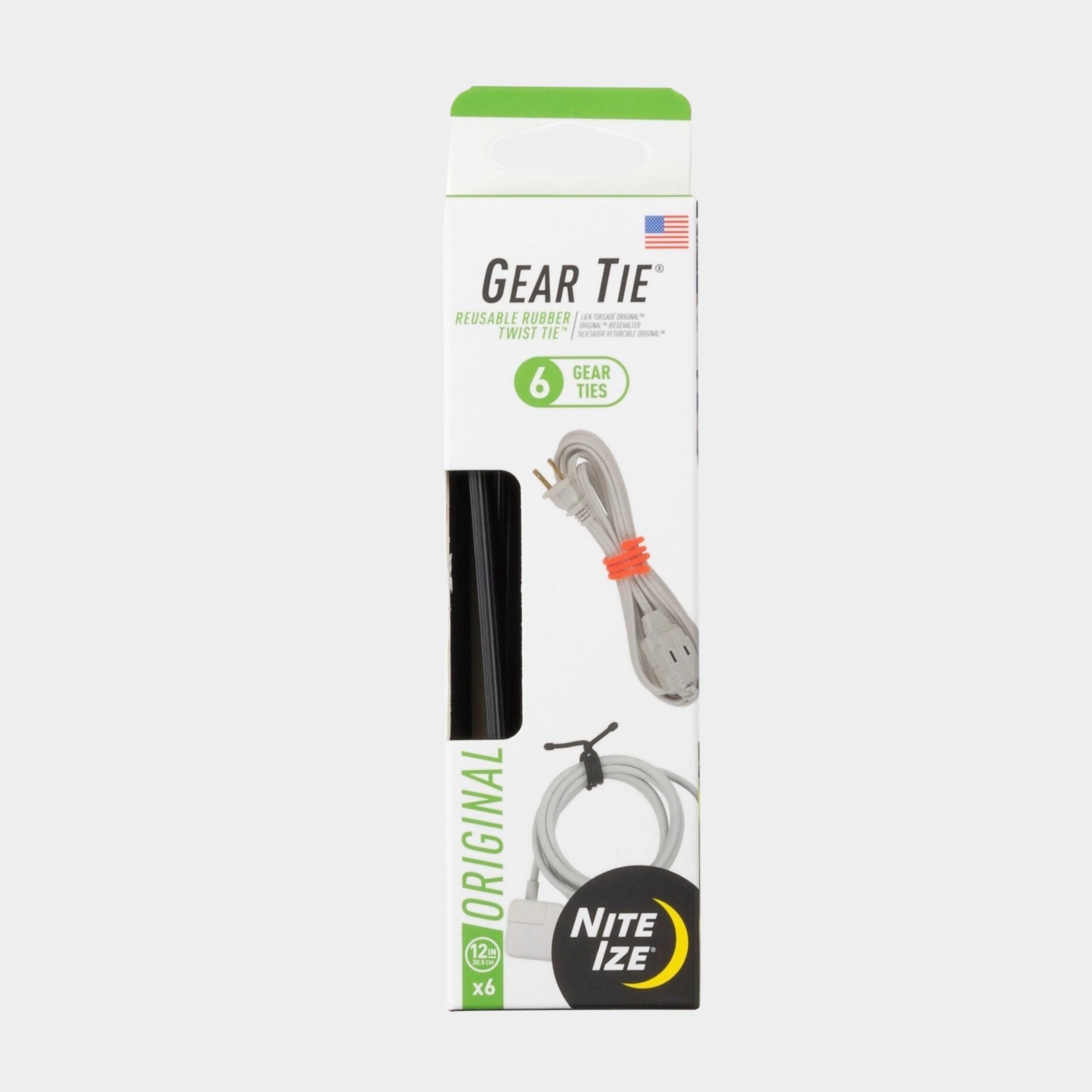 12 Inch Gear Ties – 6 Pack