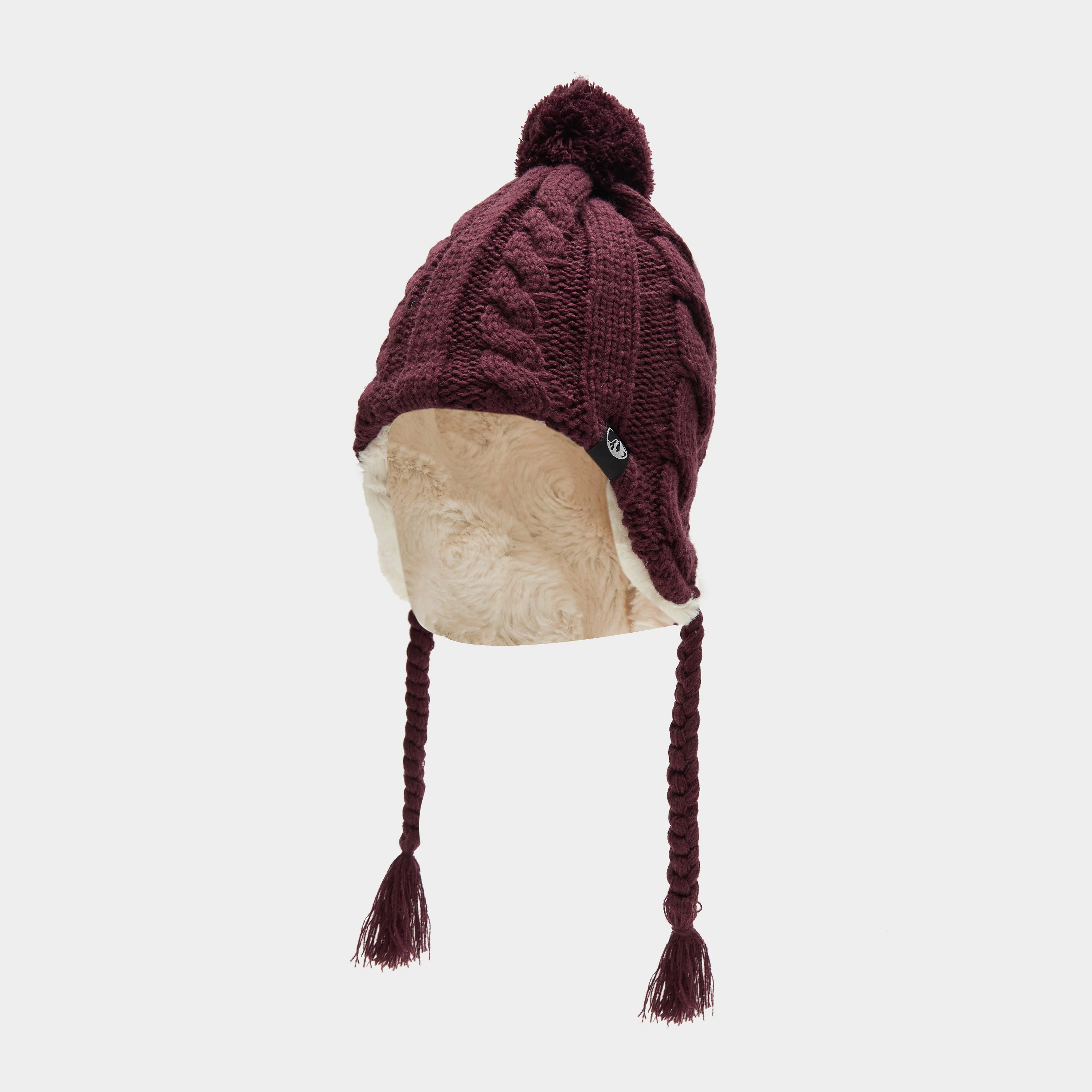 Womens Fur Lined Inca Hat - Image 5