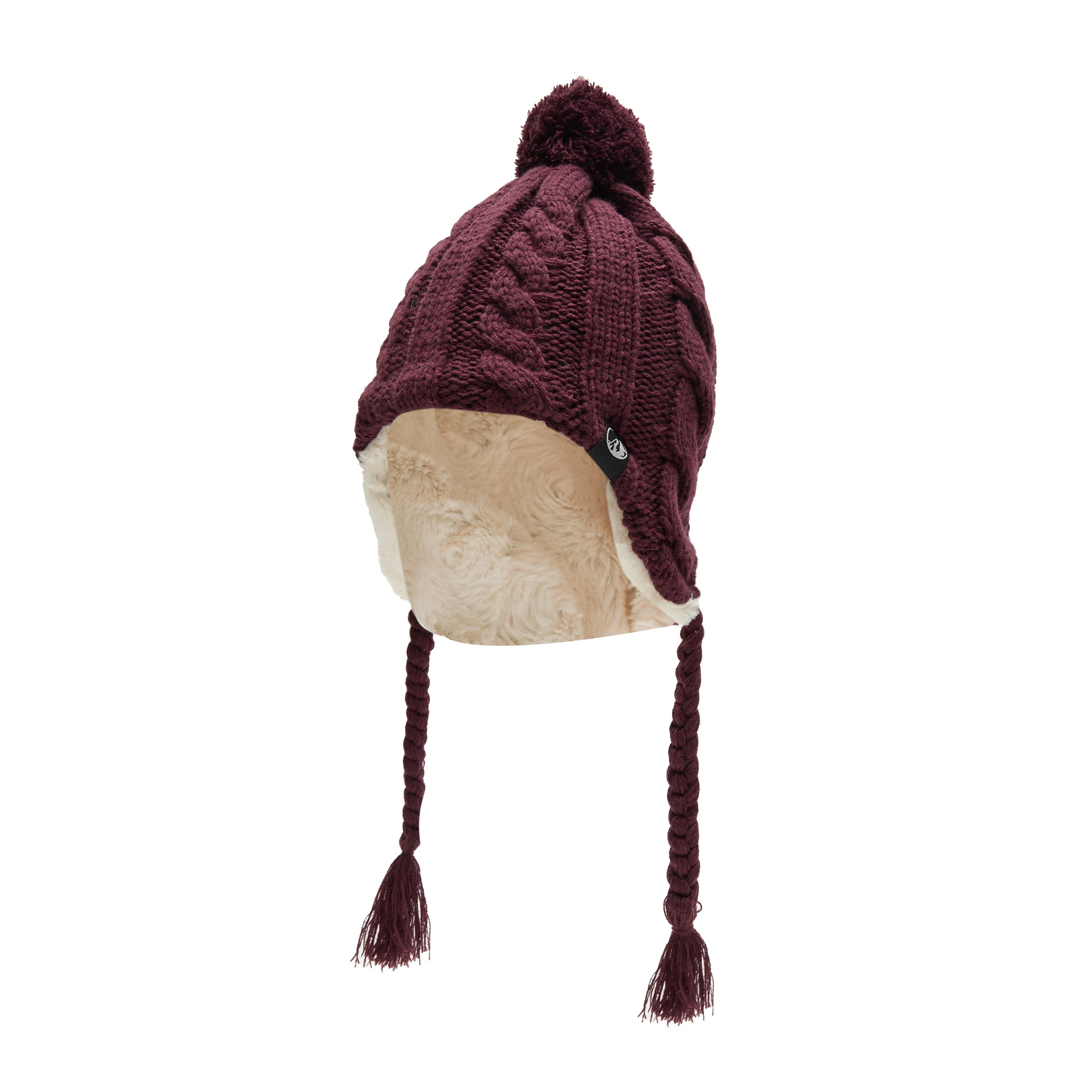 Womens Fur Lined Inca Hat - Image 8