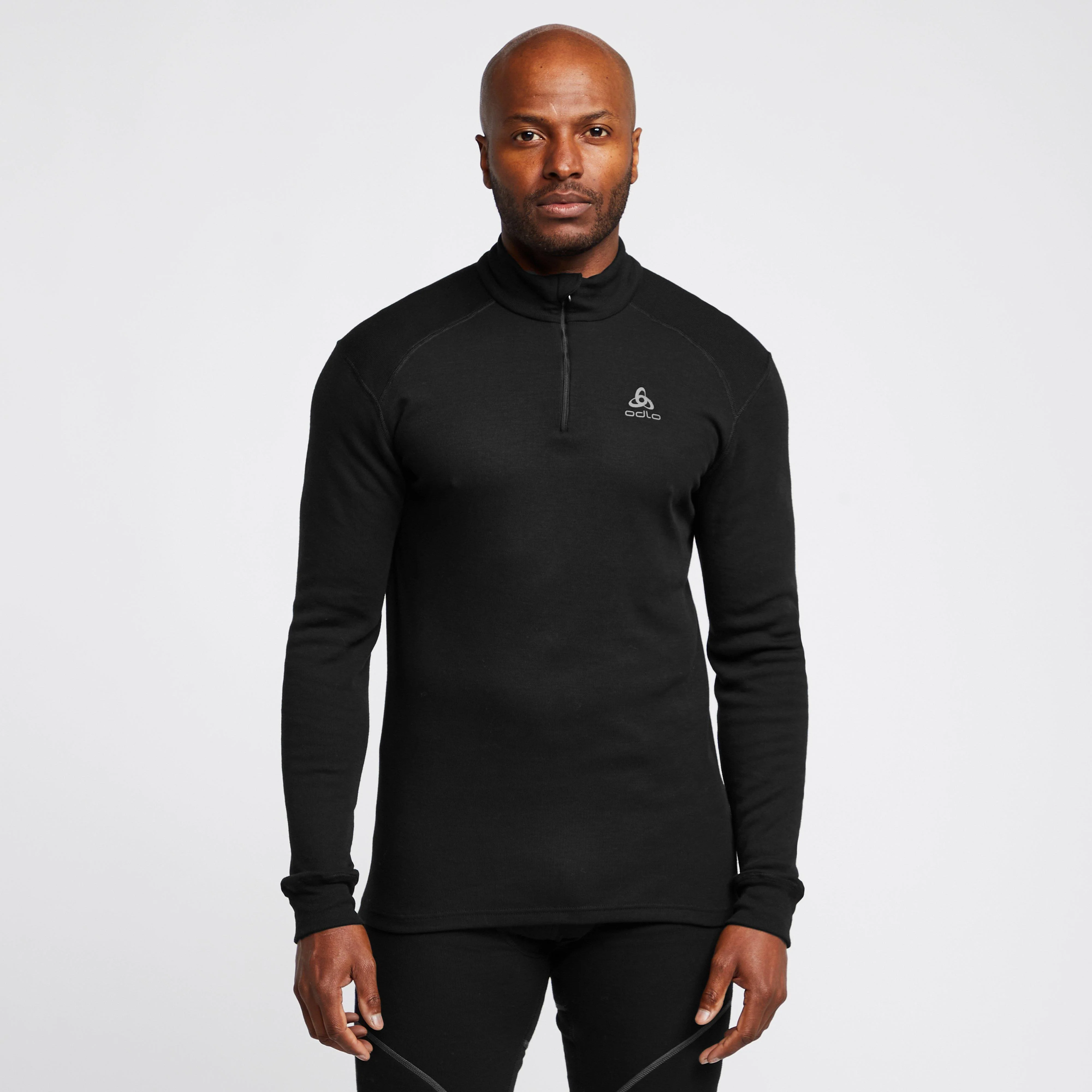Men's Active Warm Long Sleeve Half Zip Baselayer Top - Image 7