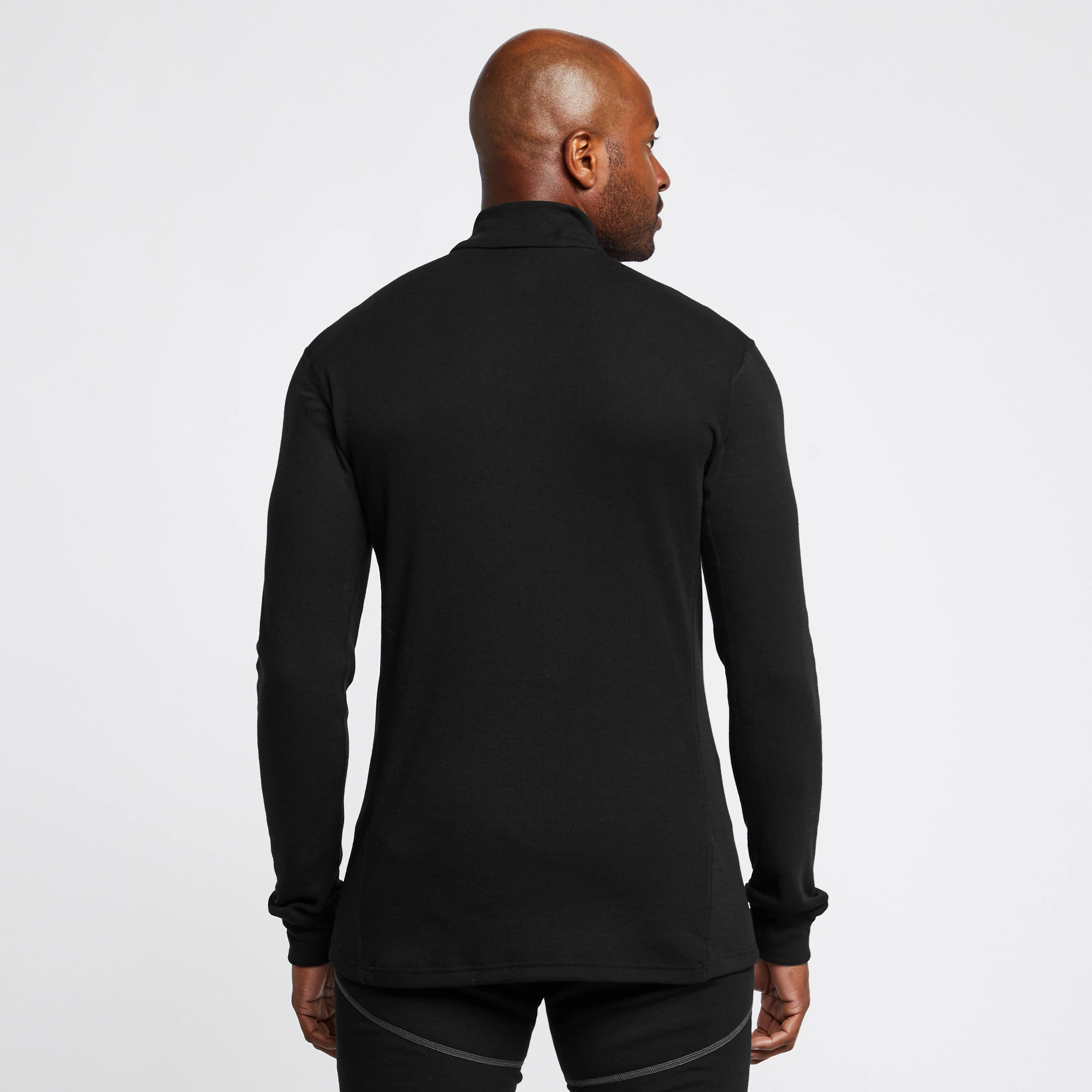 Men's Active Warm Long Sleeve Half Zip Baselayer Top - Image 8