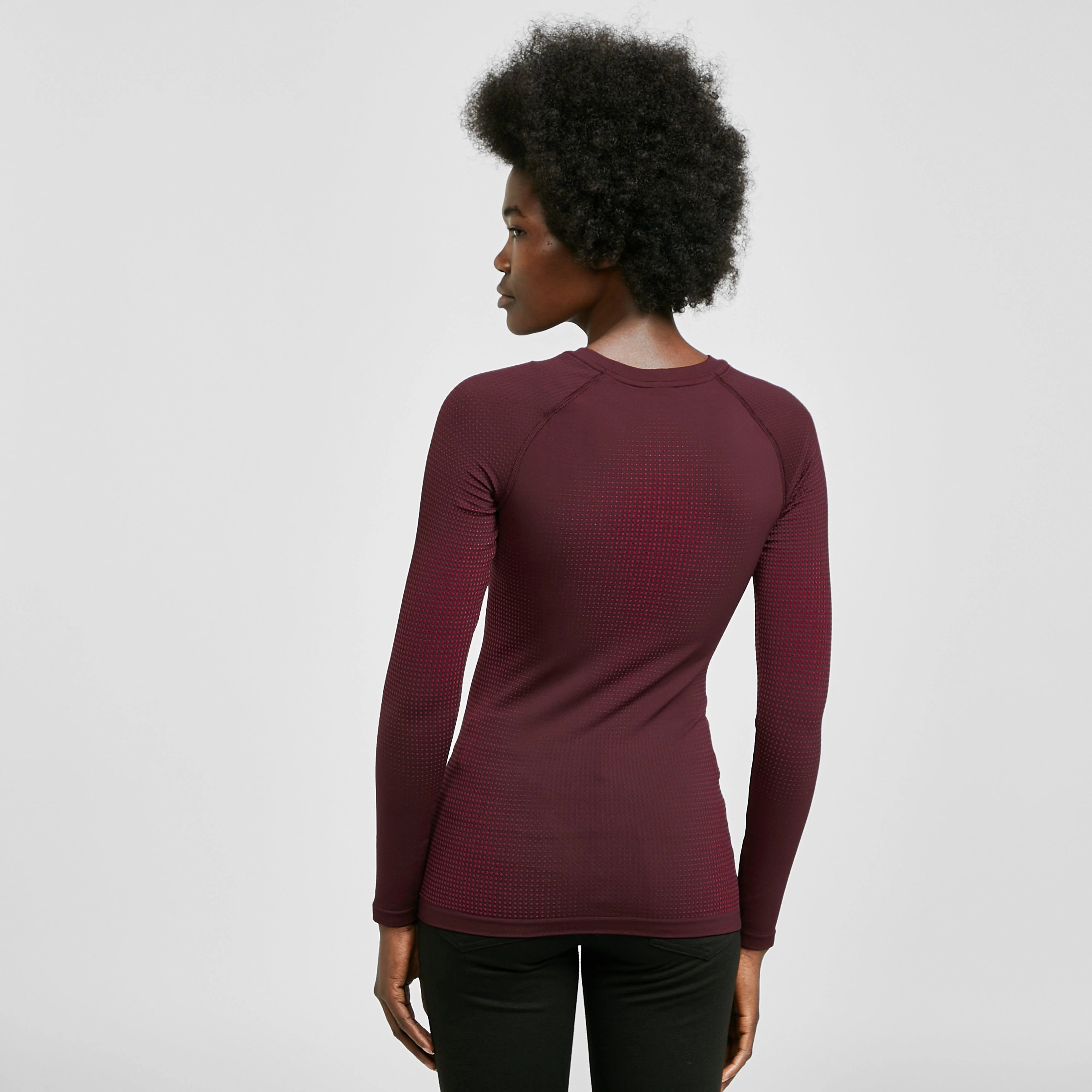Womens Performance Warm Long Sleeve Crew Neck Baselayer - Image 2