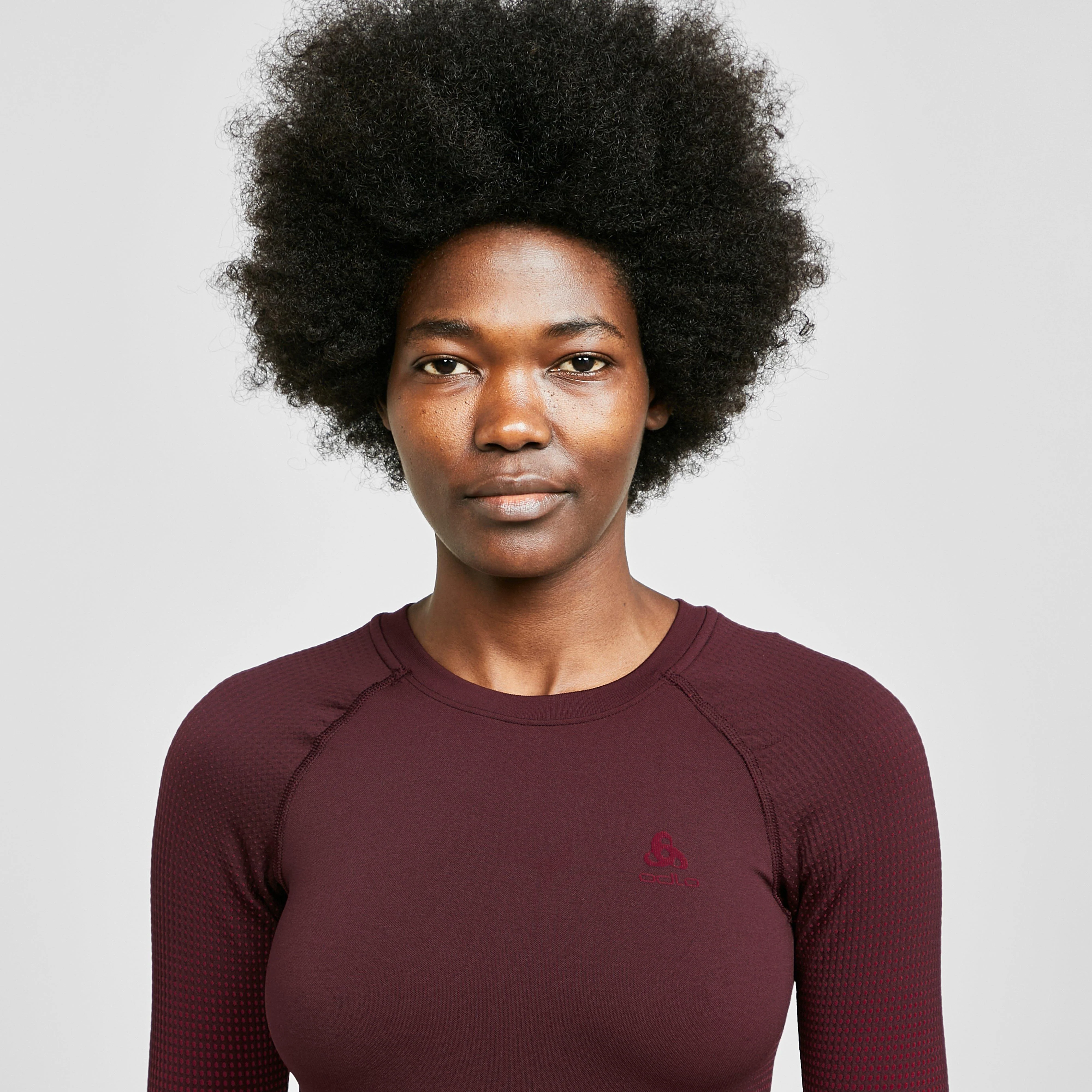 Womens Performance Warm Long Sleeve Crew Neck Baselayer - Image 4