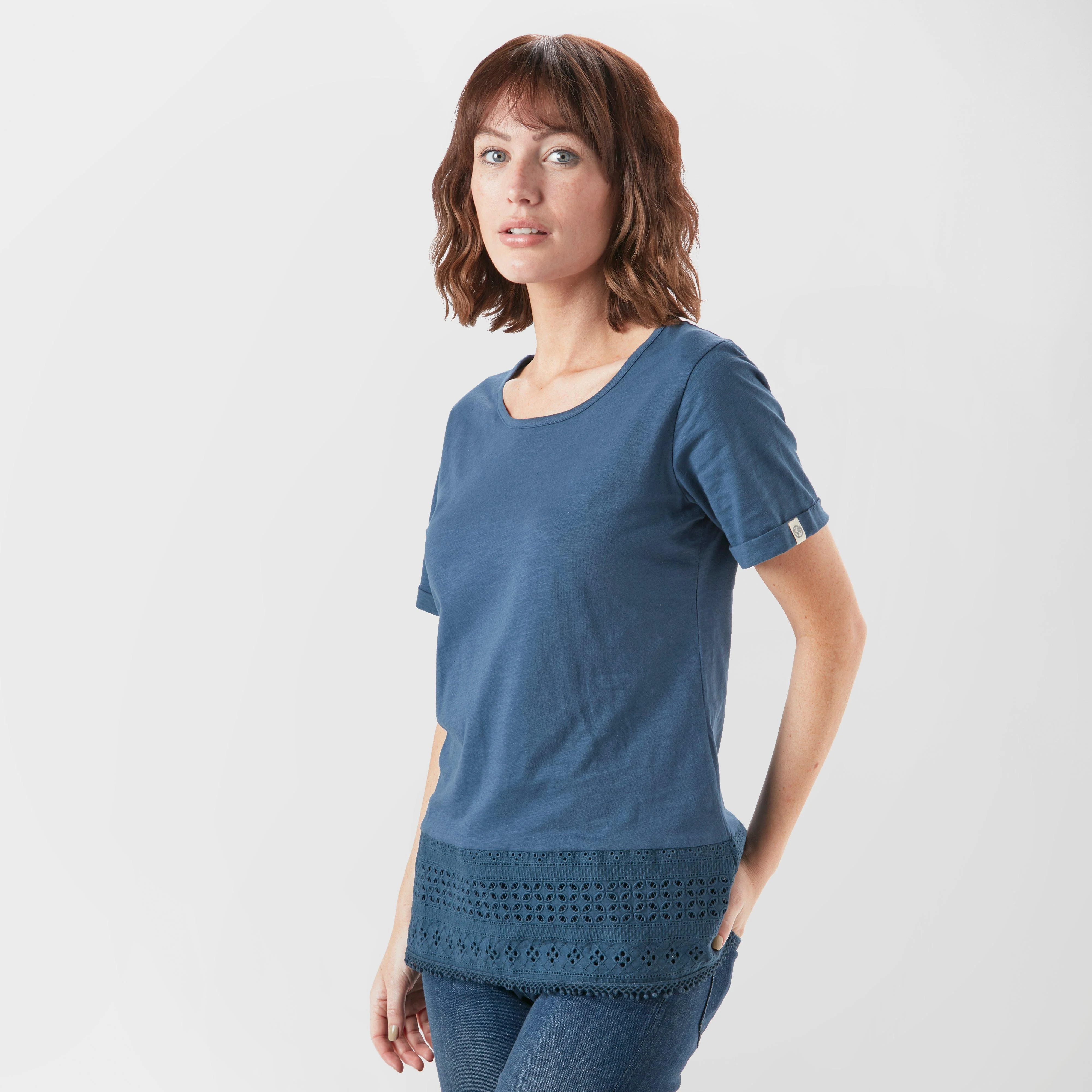 Women’s Embroidered Hem T-shirt