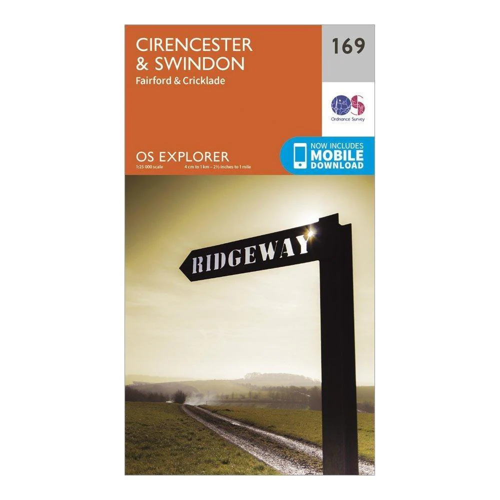 Explorer 169 Cirencester & Swindon Map With Digital Version - Image 5