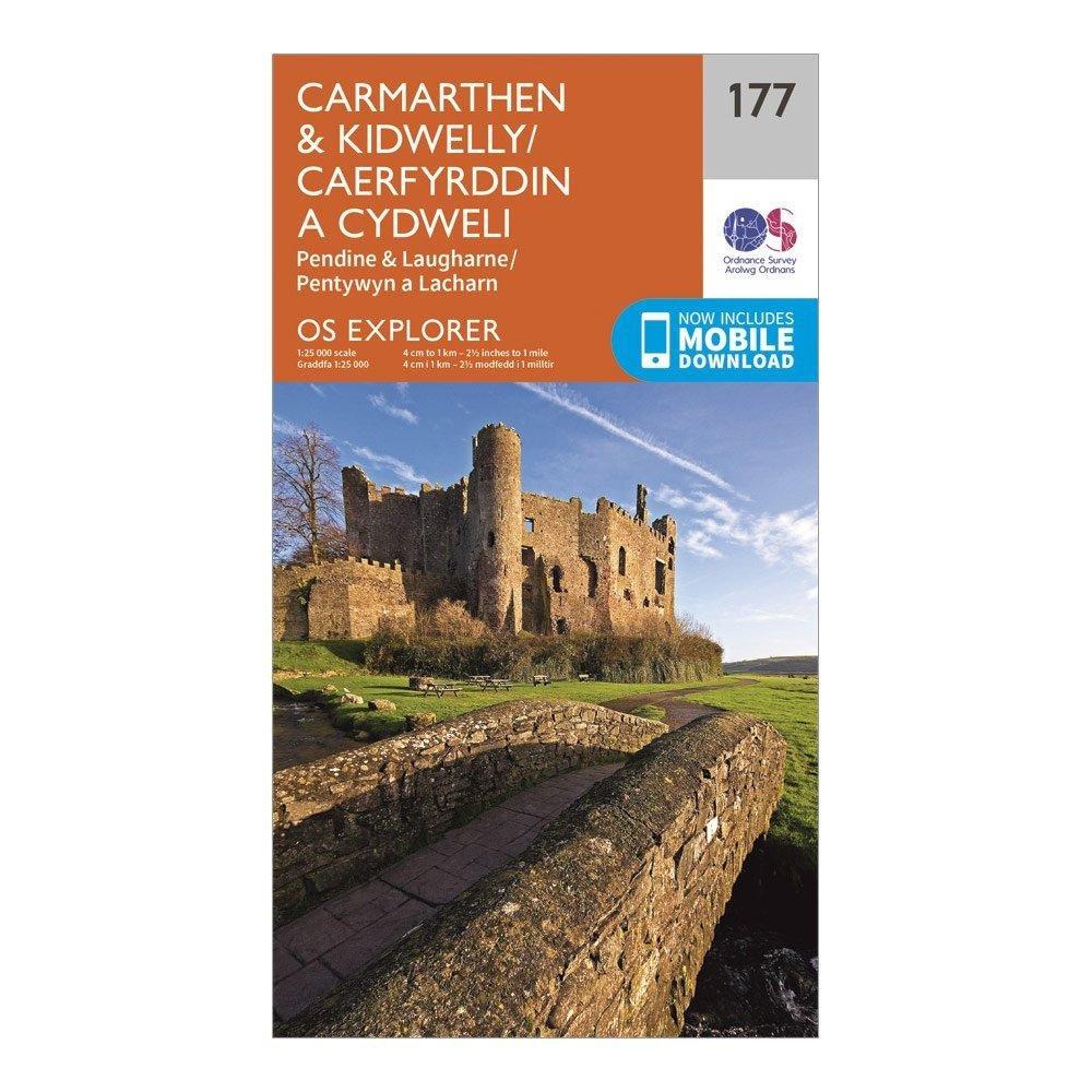 Explorer 177 Carmarthen & Kidwelly Map With Digital Version - Image 4