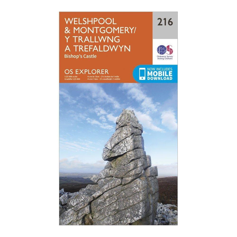 Explorer 216 Welshpool & Montegomery Map With Digital Version - Image 4