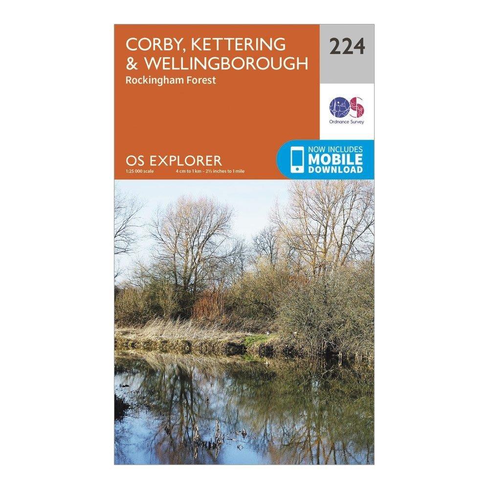 Explorer 224 Corby, Kettering & Wellingborough Map With Digital Version - Image 5