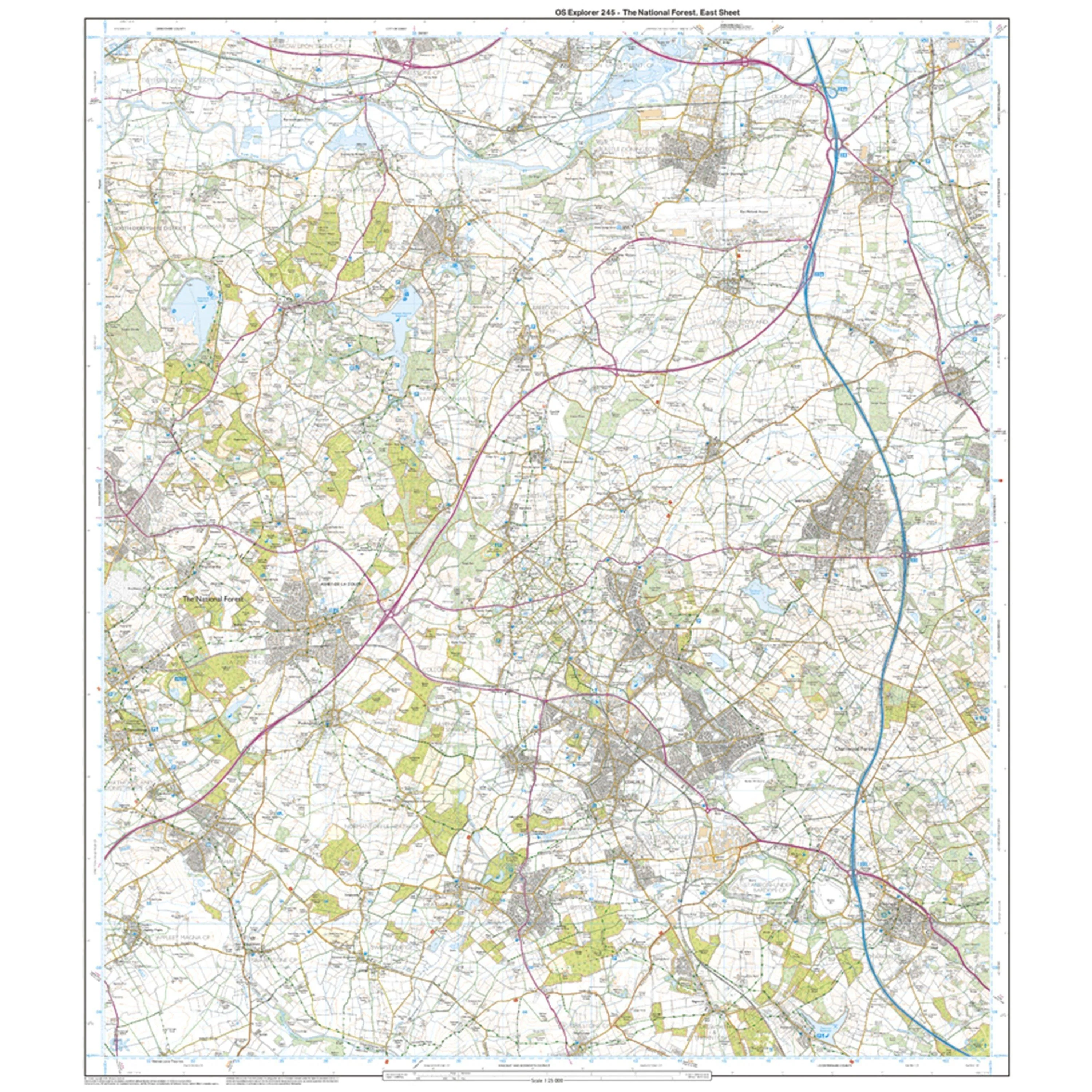 Explorer 245 The National Forest Map With Digital Version - Image 3