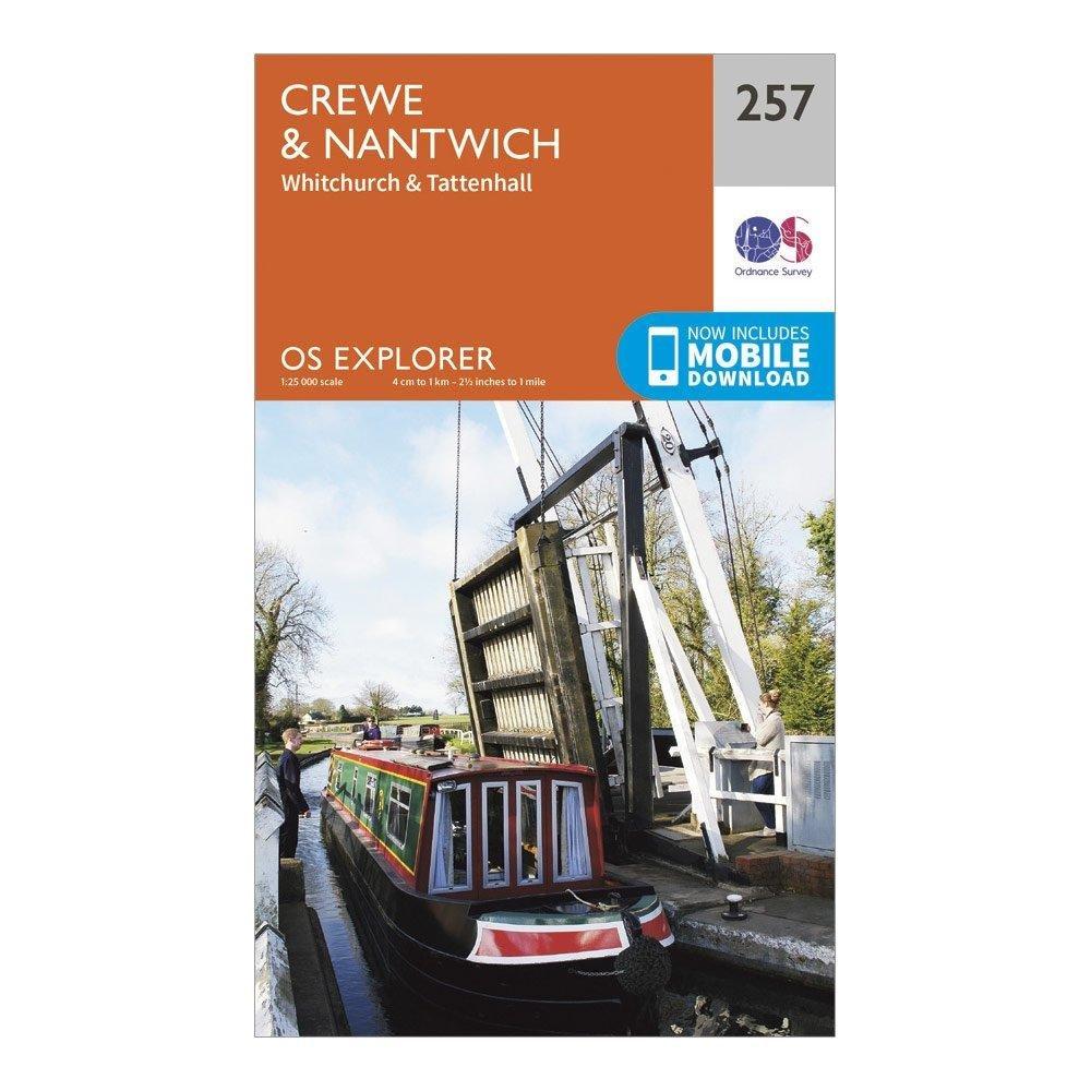 Explorer 257 Crewe & Nantwich Map With Digital Version - Image 5