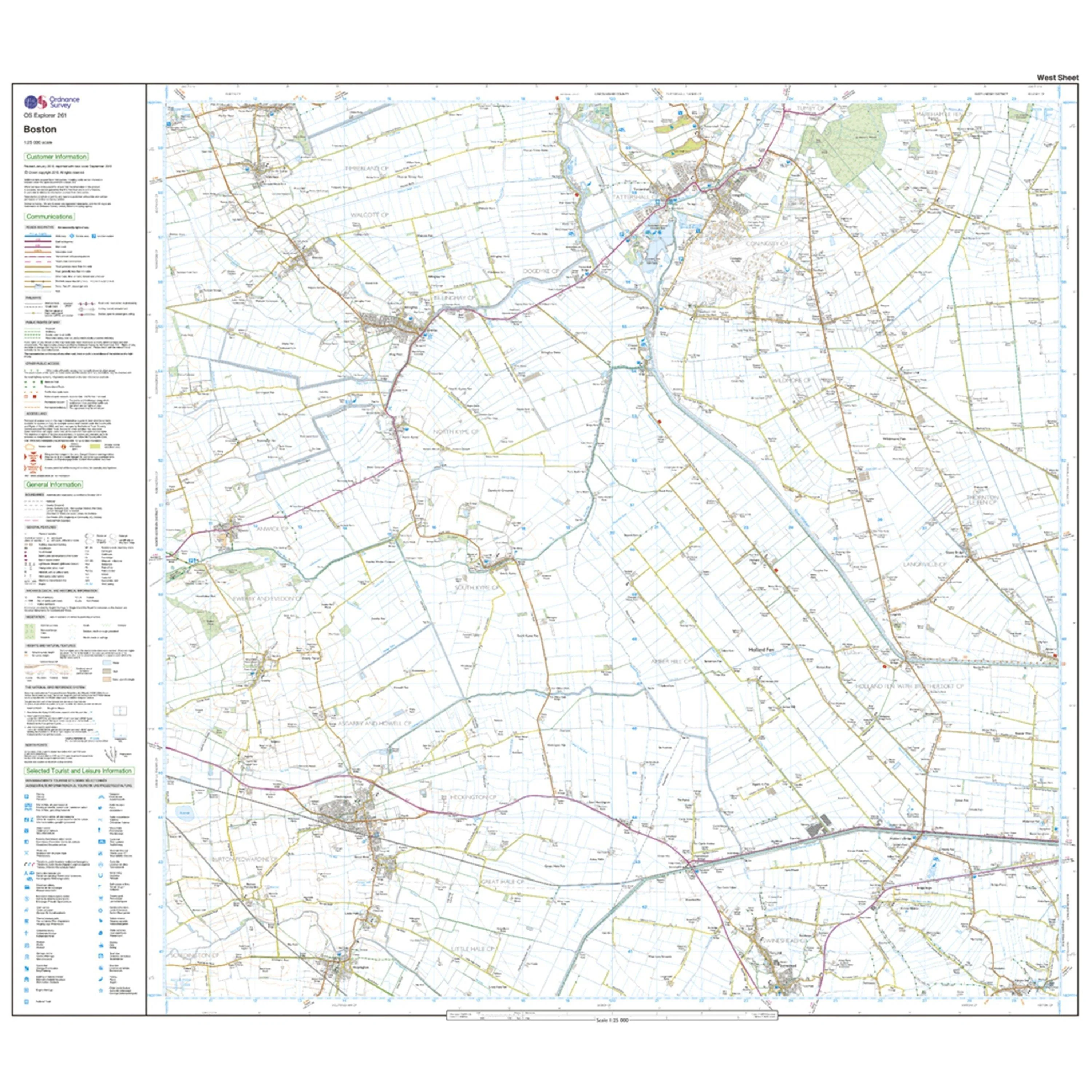 Explorer 261 Boston Map With Digital Version - Image 4