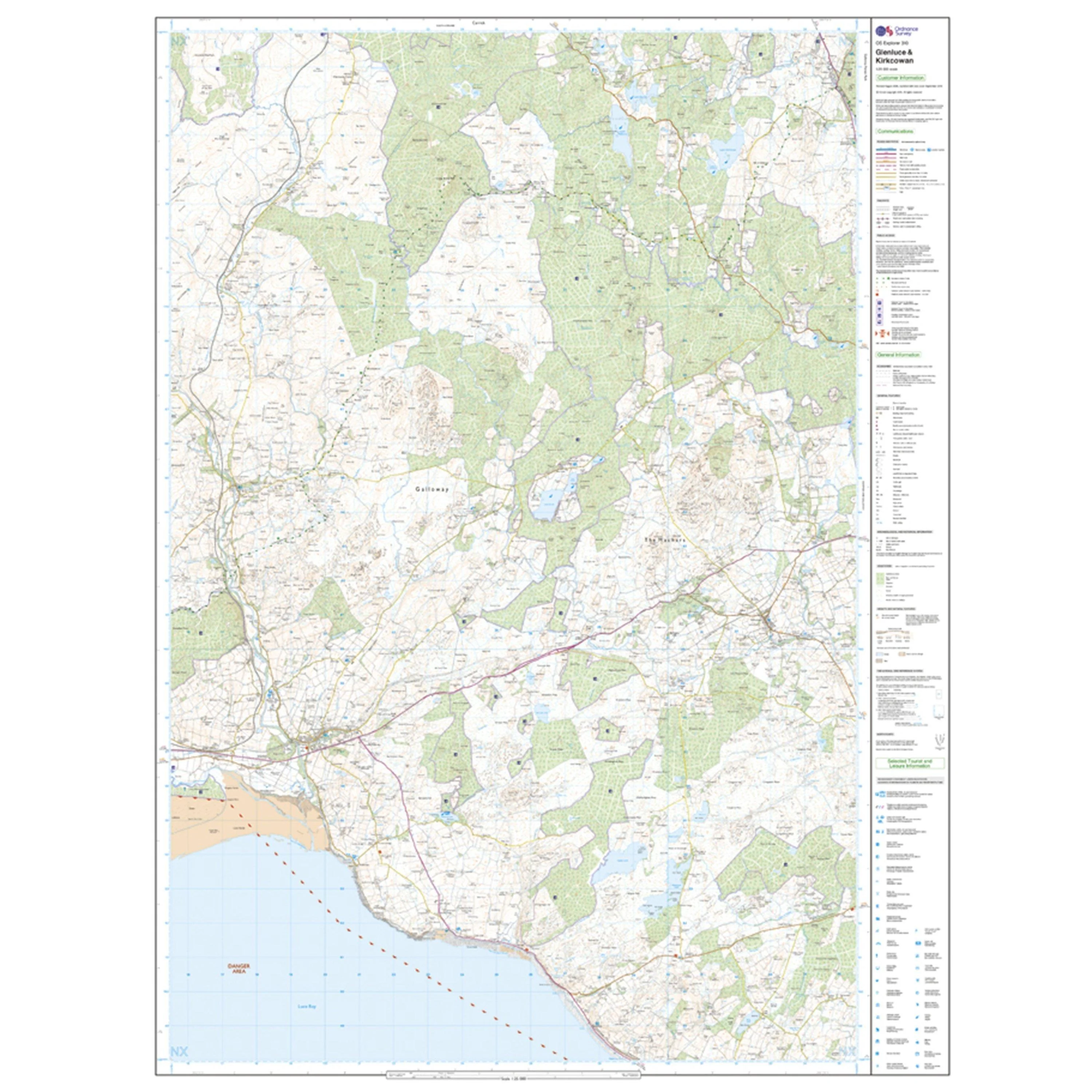 Explorer 310 Glenluce & Kirkcowan Map With Digital Version - Image 3