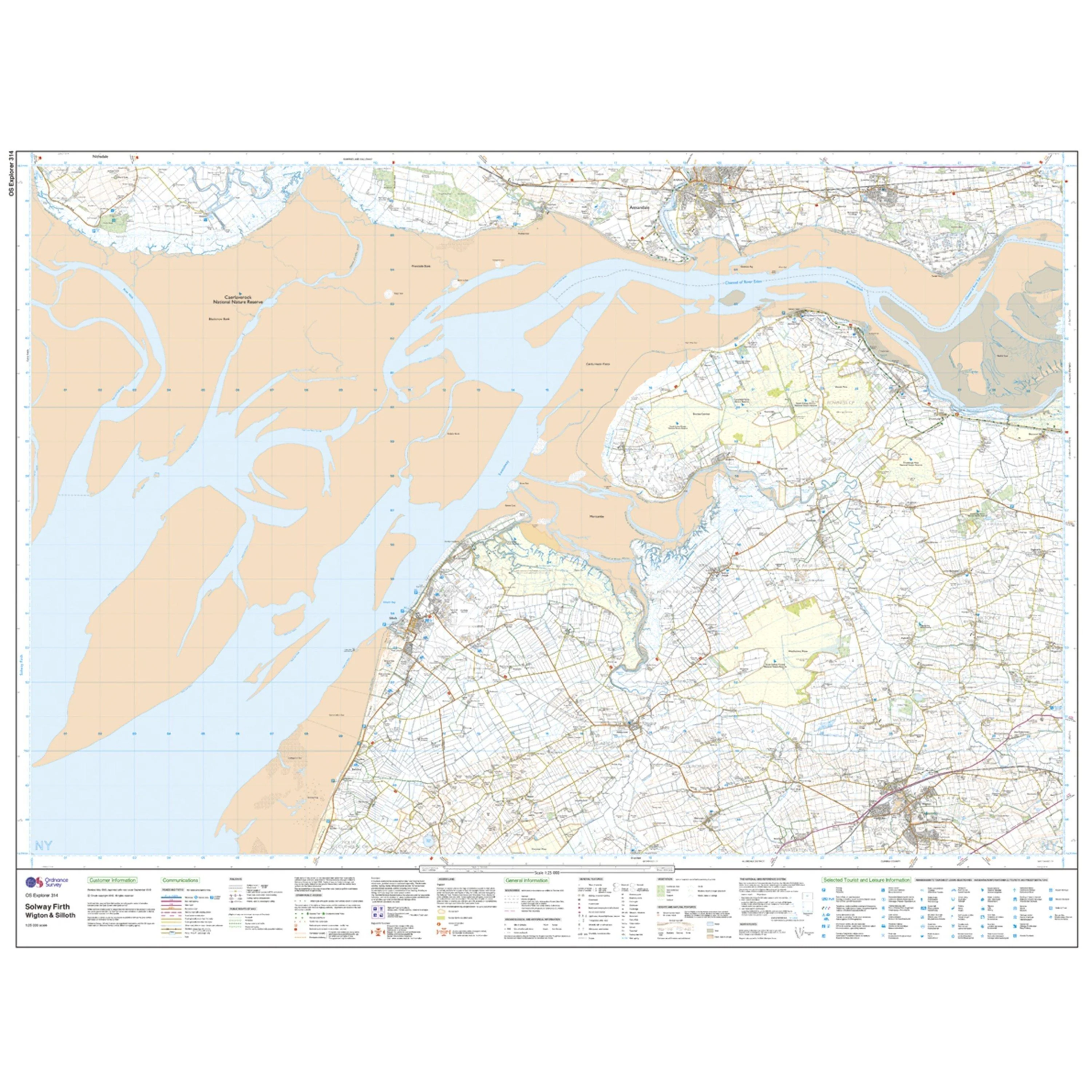 Explorer 314 Solway Firth Map With Digital Version - Image 3