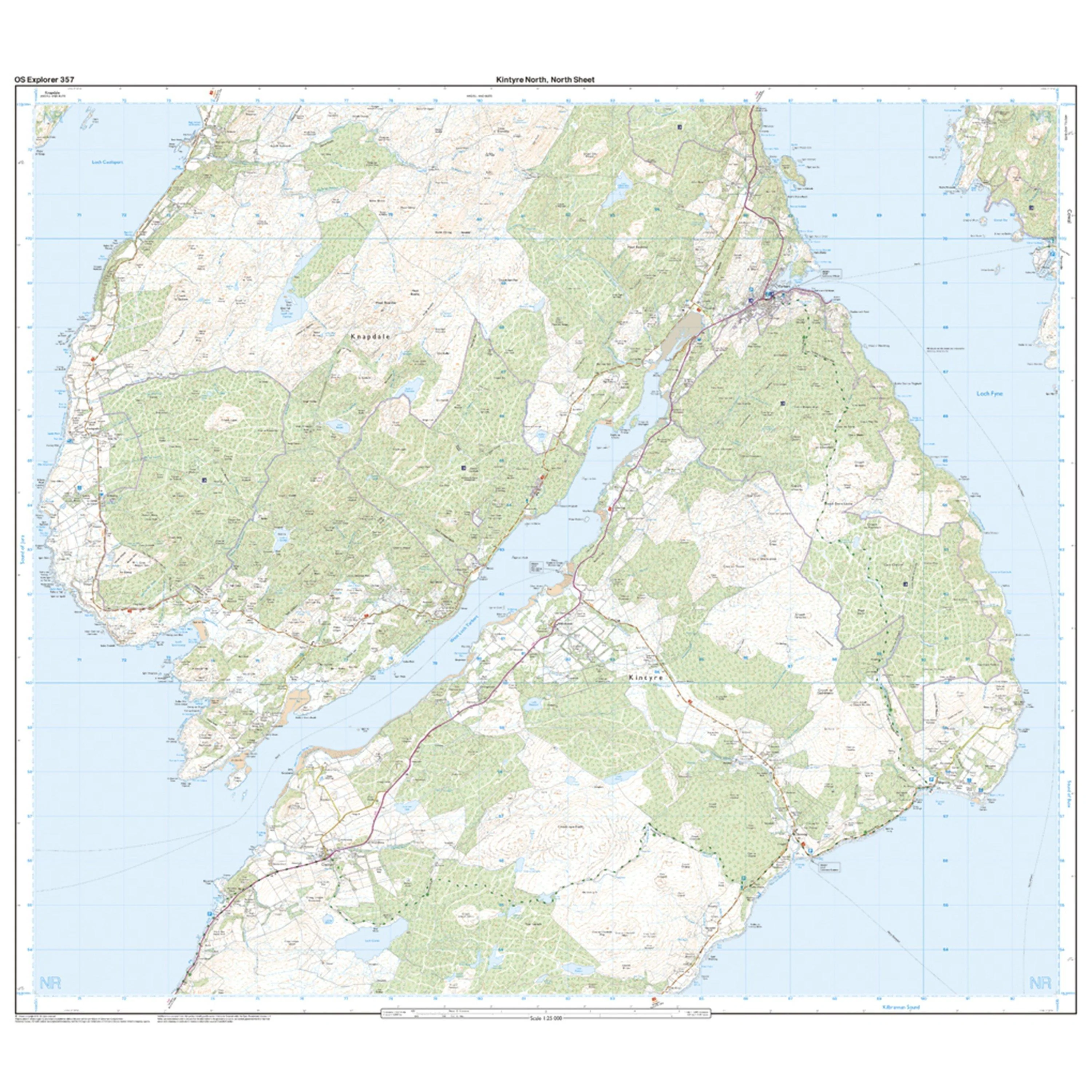 Explorer 357 Kintyre North Map With Digital Version - Image 3