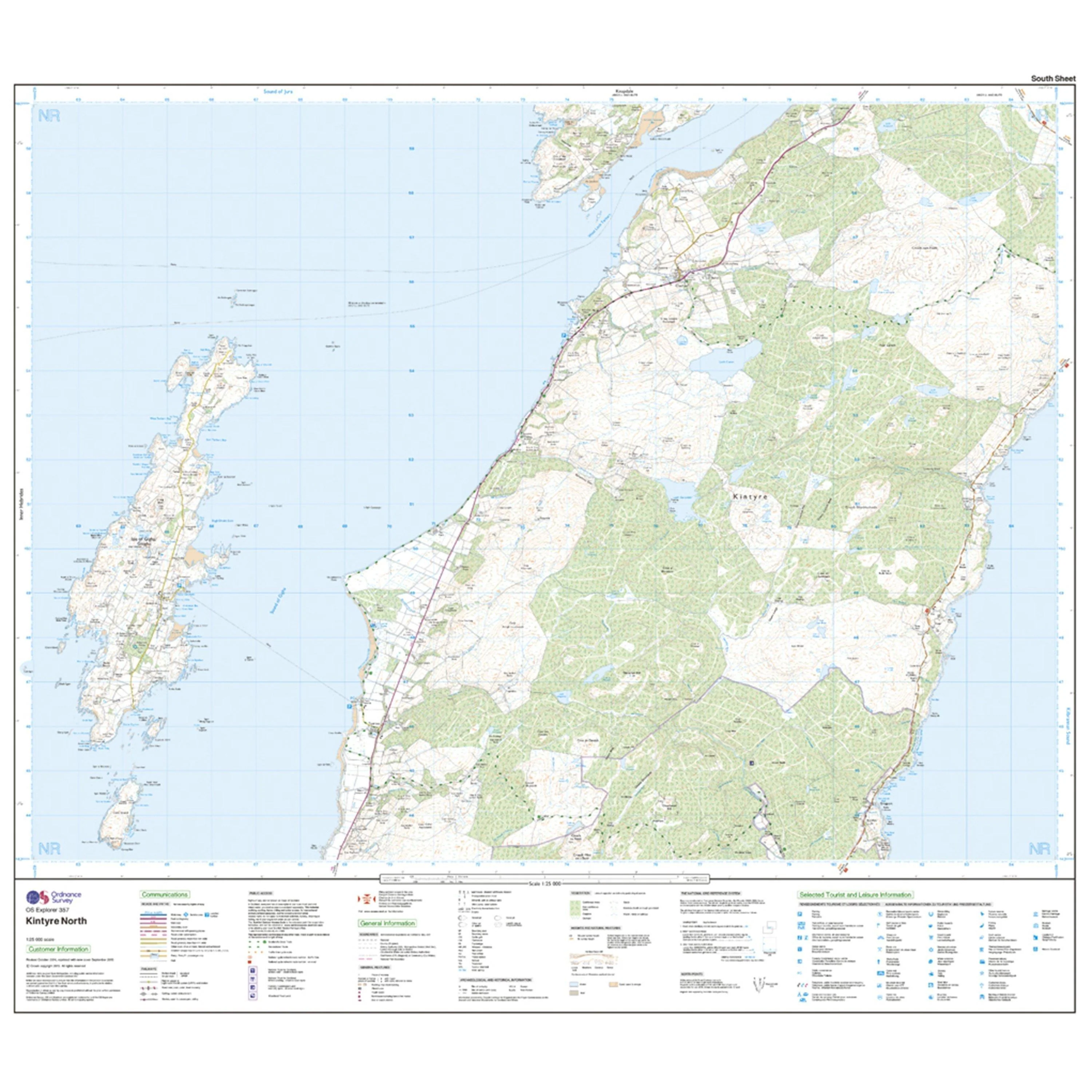 Explorer 357 Kintyre North Map With Digital Version - Image 4