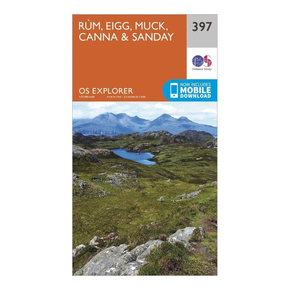 Explorer 397 Rum, Eigg, Muck, Canna & Sanday Map With Digital Version - Image 4