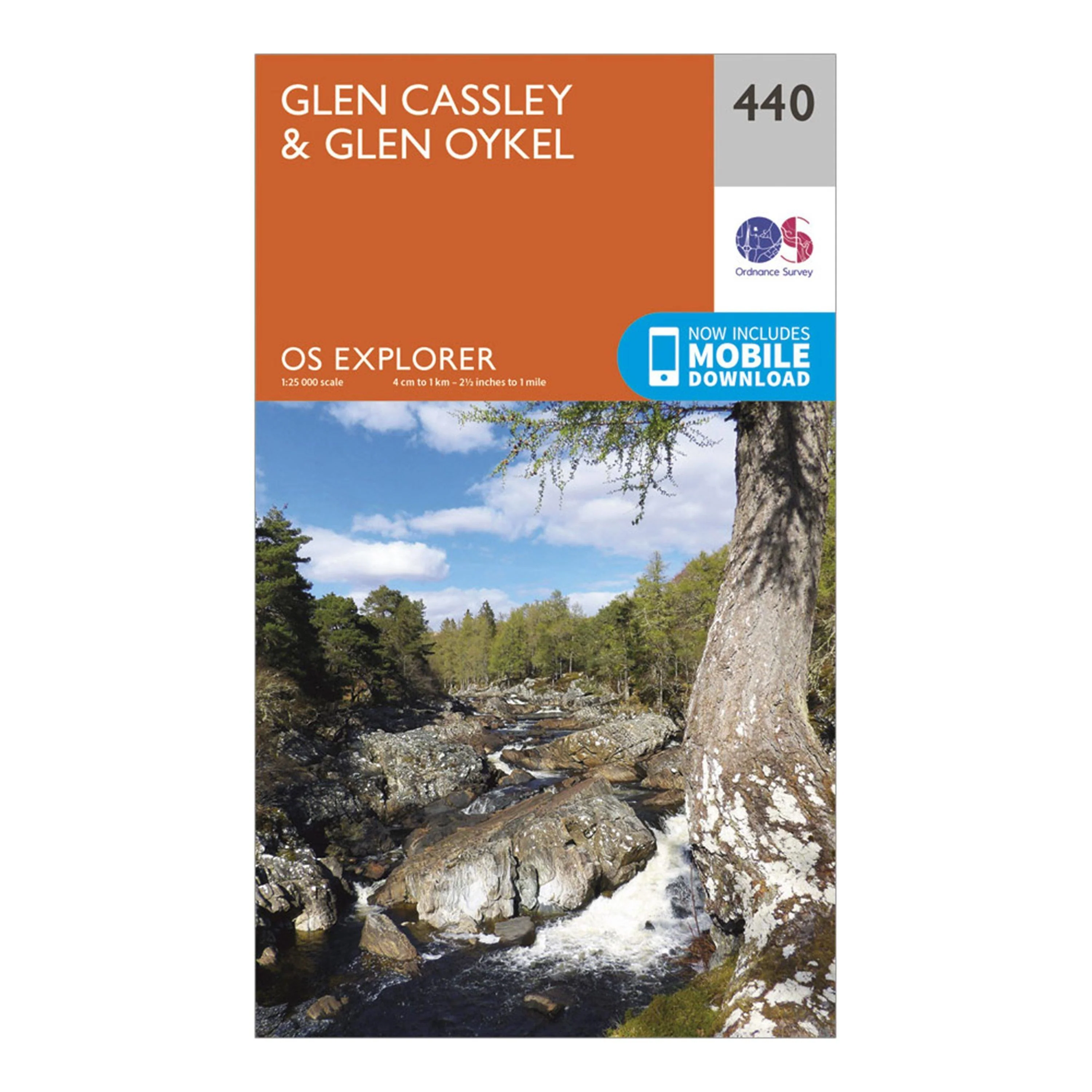 Explorer 440 Glen Cassley & Glen Oykel Map With Digital Version - Image 5