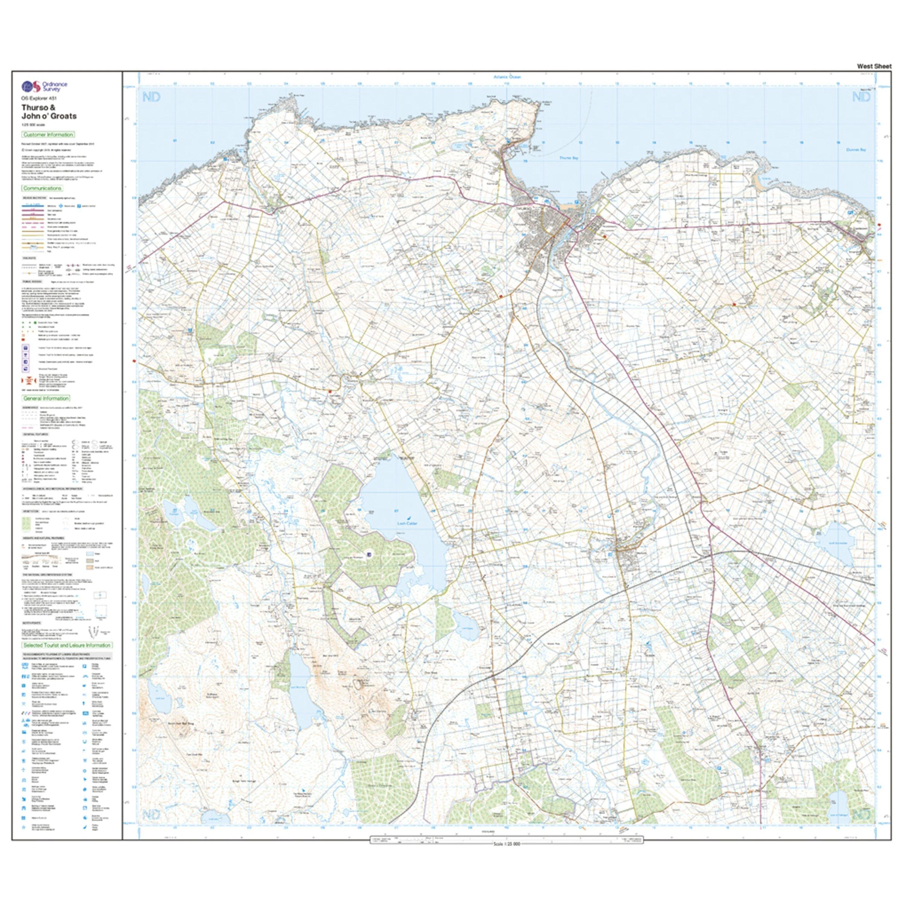 Explorer 451 Thurso & John o’Groats Map With Digital Version - Image 4
