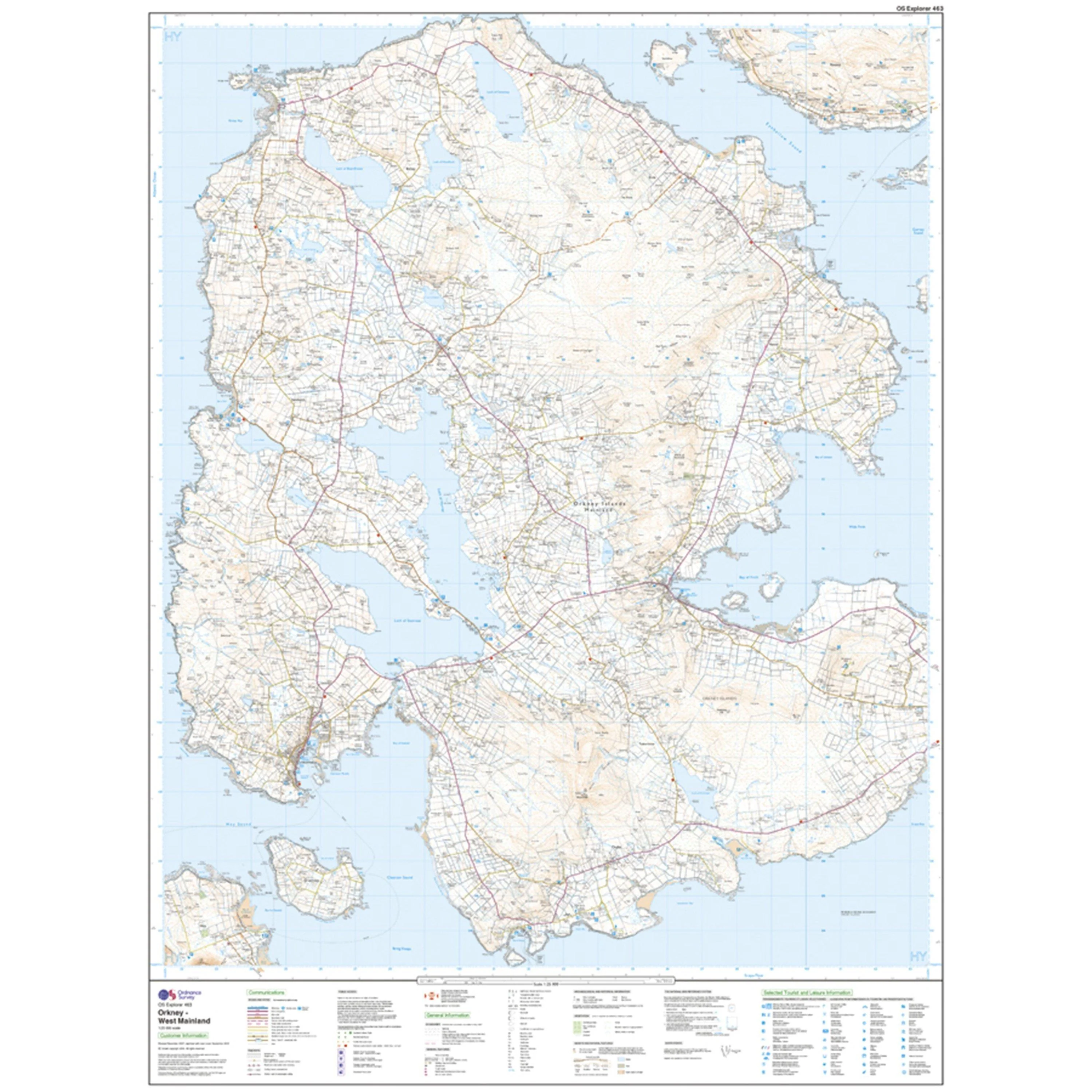 Explorer 463 Orkney – West Mainland Map With Digital Version - Image 3