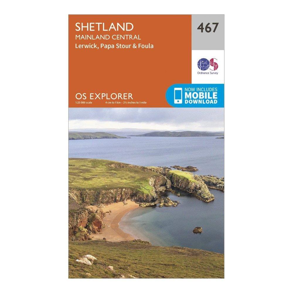 Explorer 467 Shetland – Mainland Central Map With Digital Version - Image 5