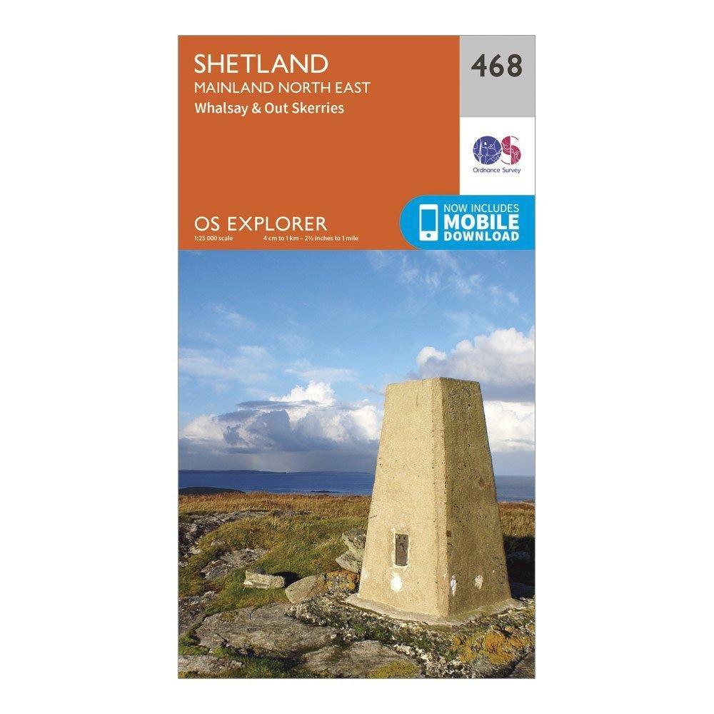 Explorer 468 Shetland – Mainland North East Map With Digital Version - Image 4