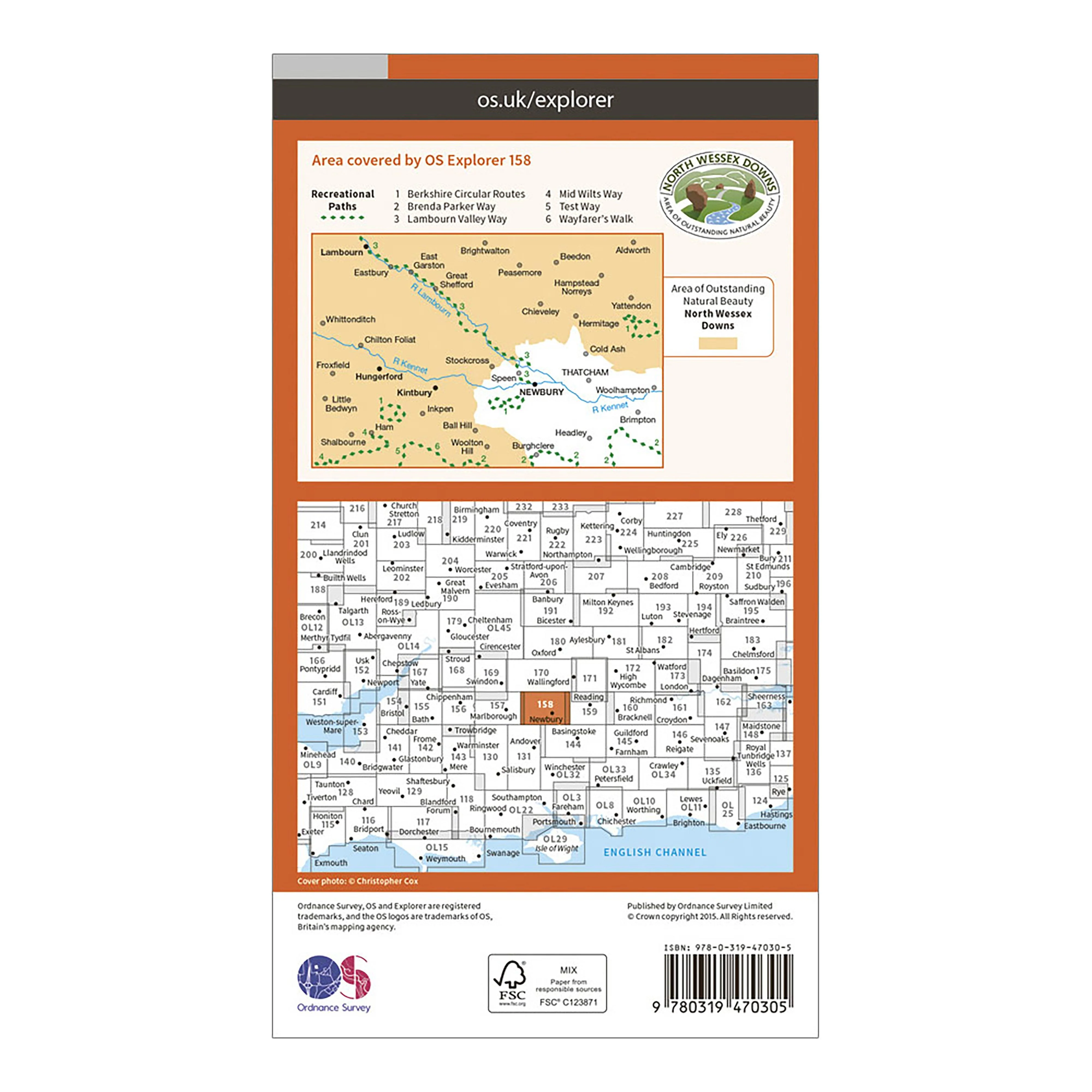 Explorer Active 158 Newbury & Hungerford Map With Digital Version - Image 2