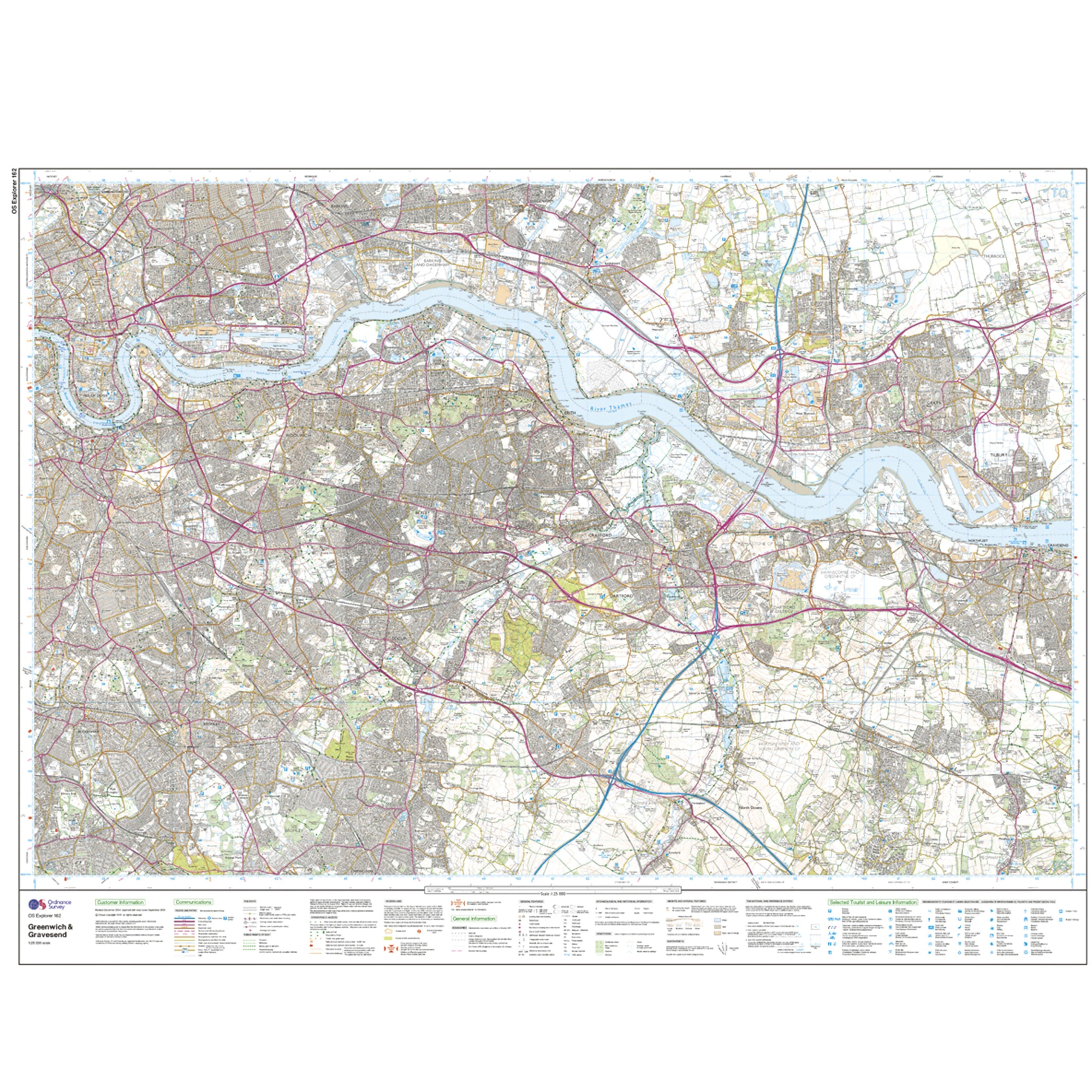 Explorer Active 162 Greenwich & Gravesend Map With Digital Version - Image 3