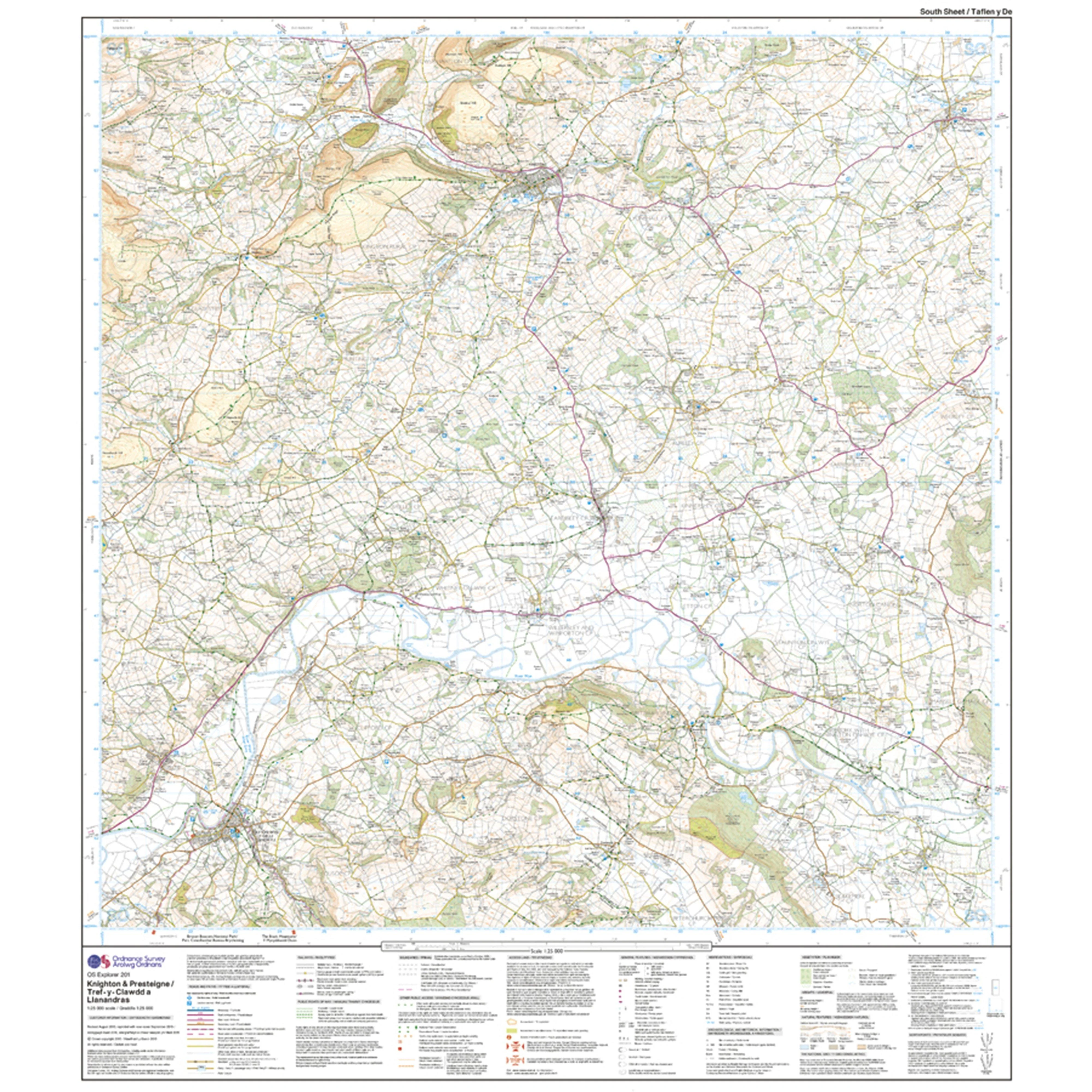 Explorer Active 201 Knighton & Presteigne Map With Digital Version - Image 4