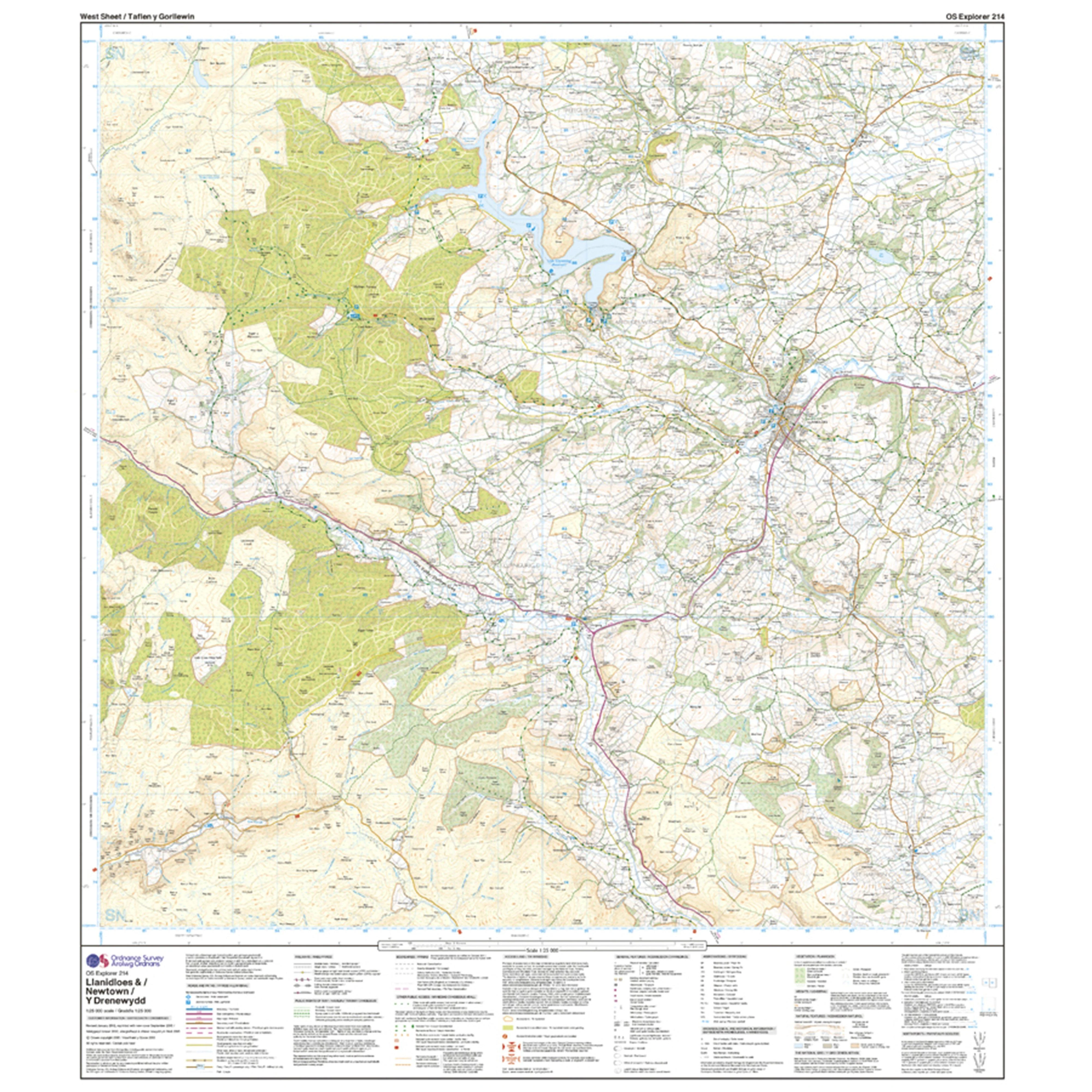 Explorer Active 214 Llanidloes & Newton Map With Digital Version - Image 4