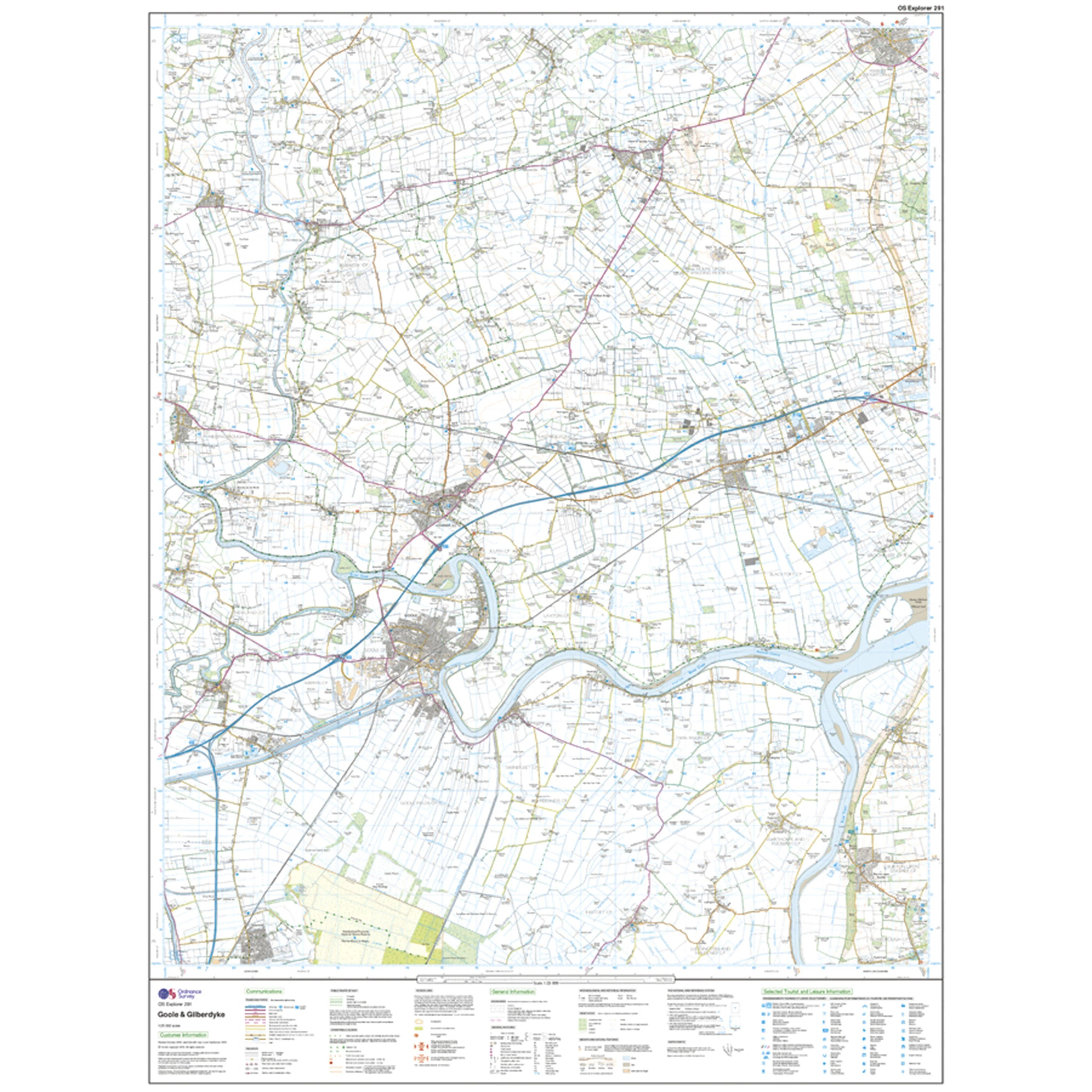 Explorer Active 291 Goole & Gilberdyke Map With Digital Version - Image 3