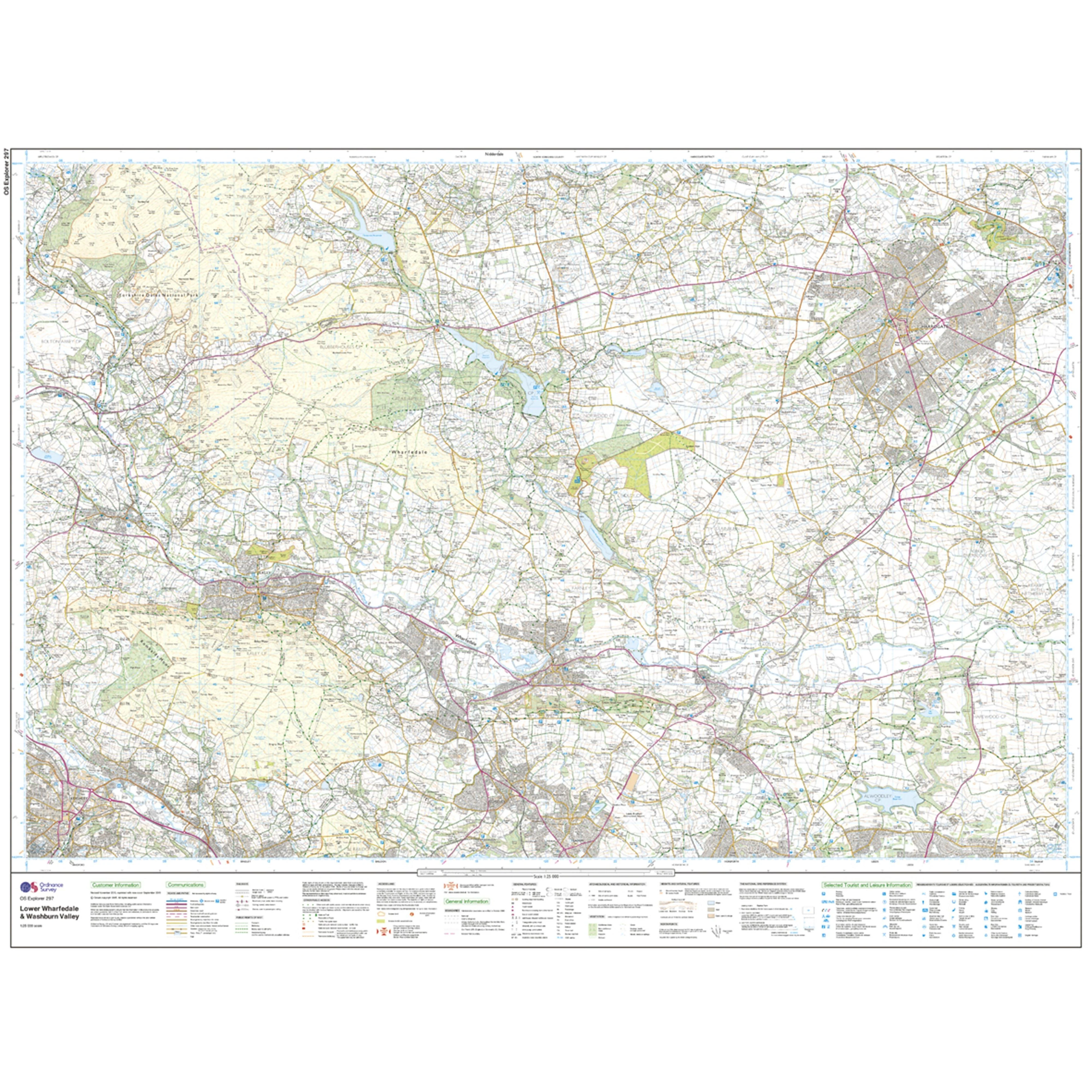 Explorer Active 297 Lower Wharfedale & Washburn Valley Map With Digital Version - Image 3