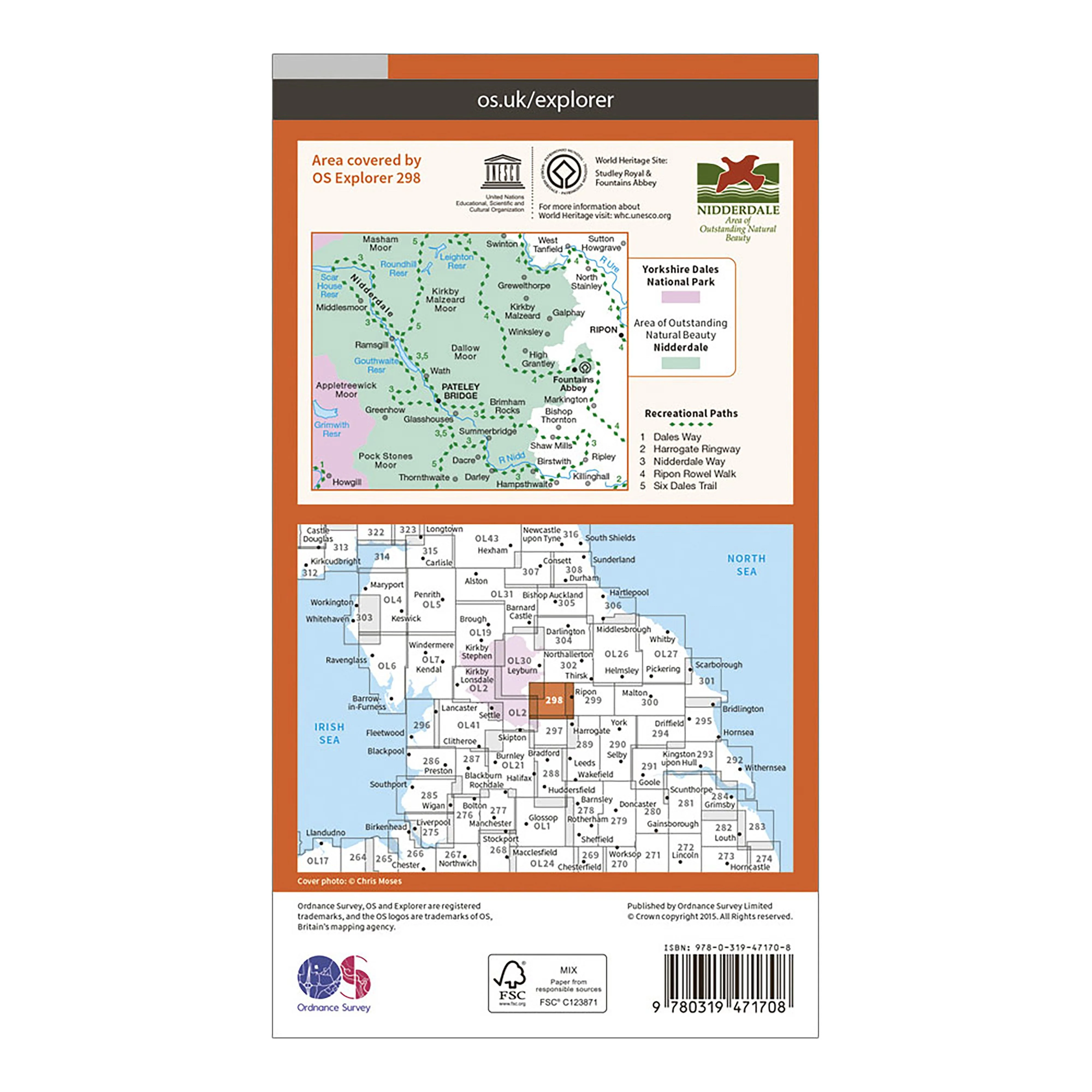 Explorer Active 298 Nidderdale Map With Digital Version - Image 5