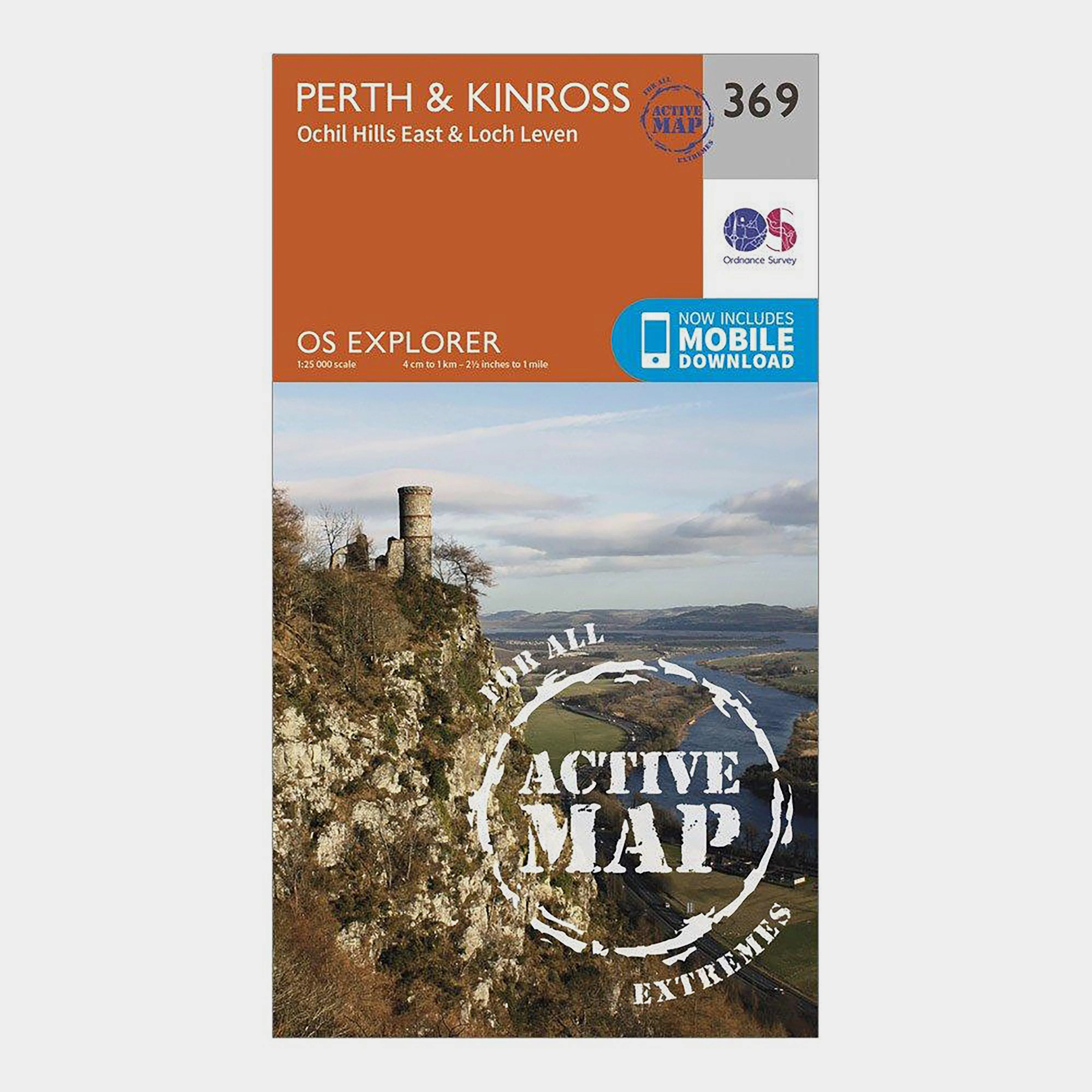 Explorer Active 369 Perth & Kinross Map With Digital Version
