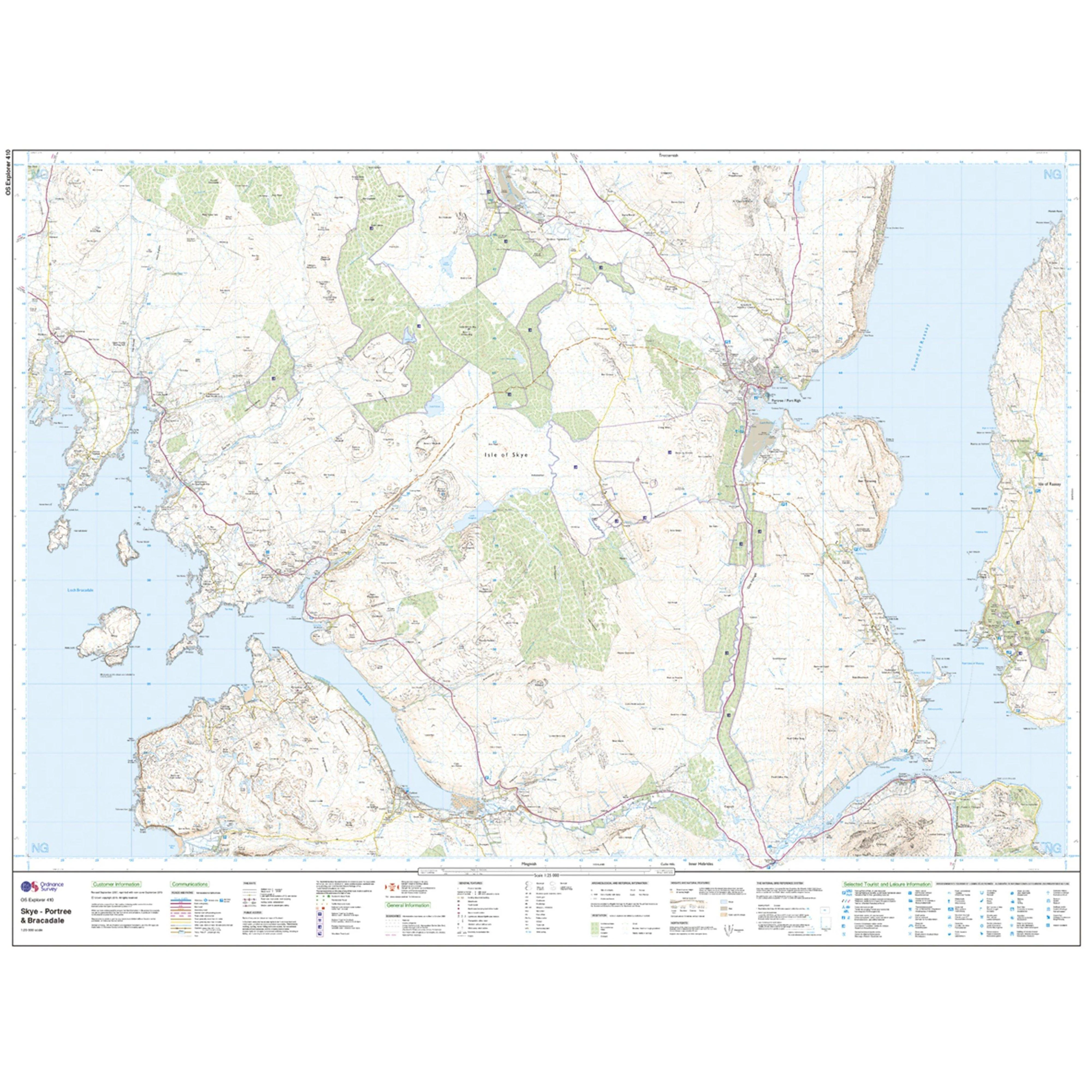 Explorer Active 410 Skye – Portree & Bracadale Map With Digital Version - Image 3