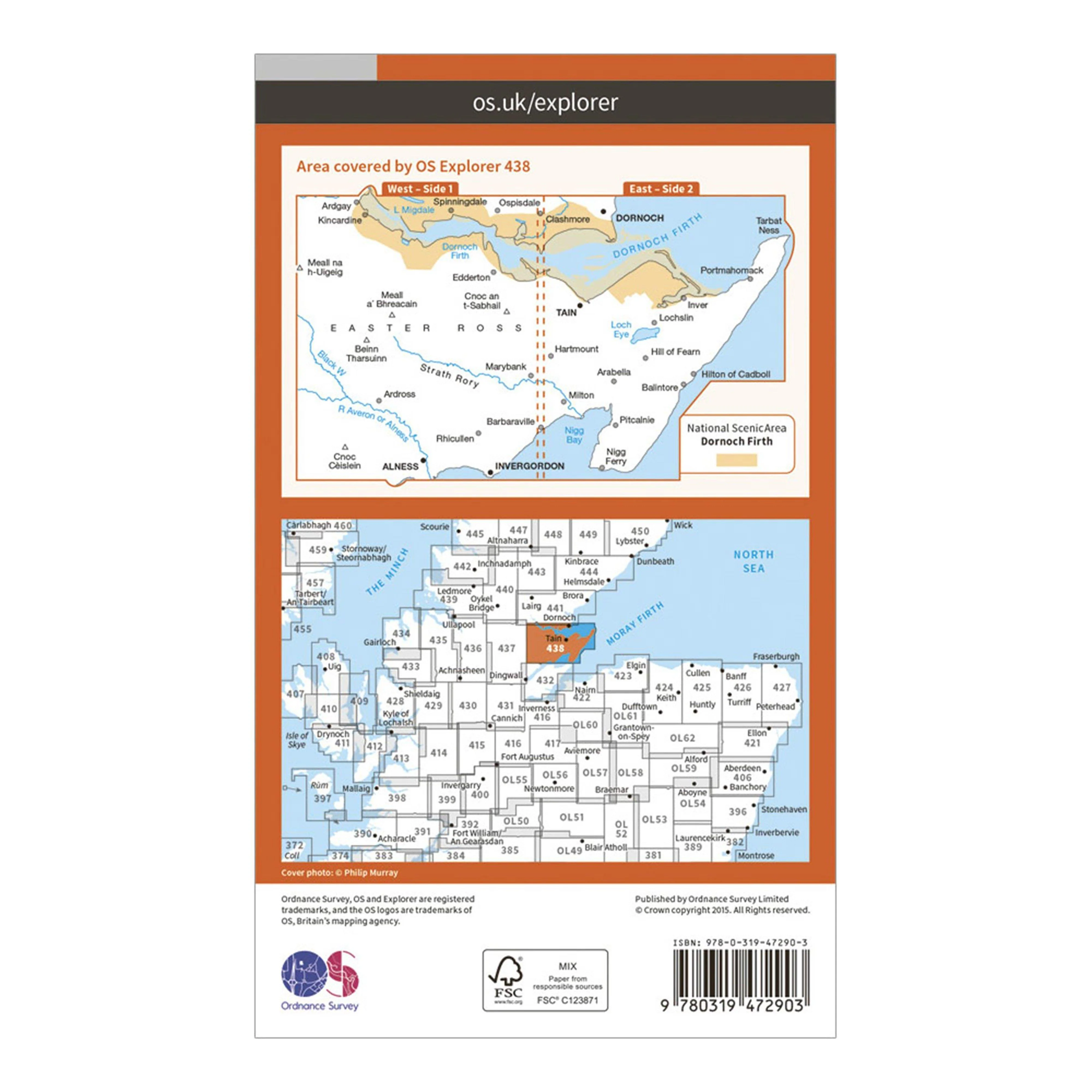 Explorer Active 483 Dornoch & Tain Map With Digital Version - Image 2