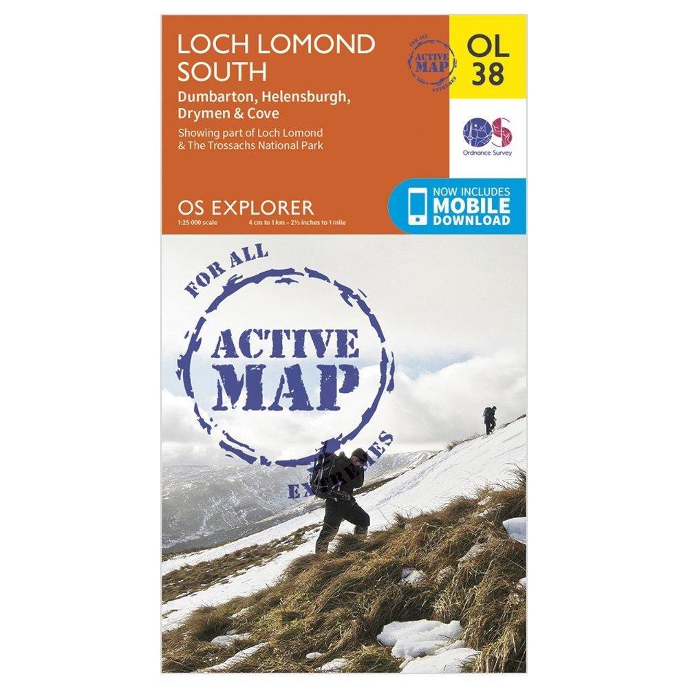 Explorer Active Map OL38 Loch Lomond South Map With Digital Version - Image 4