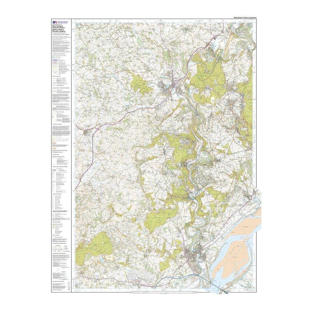 Explorer Active OL14 Wye Valley & Forest of Dean Map With Digital Version - Image 4