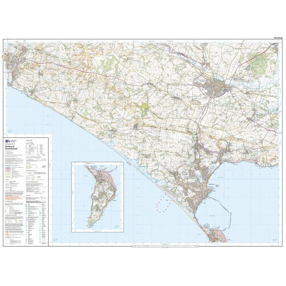 Explorer Active OL15 Purbeck & South Dorset Map With Digital Version - Image 4