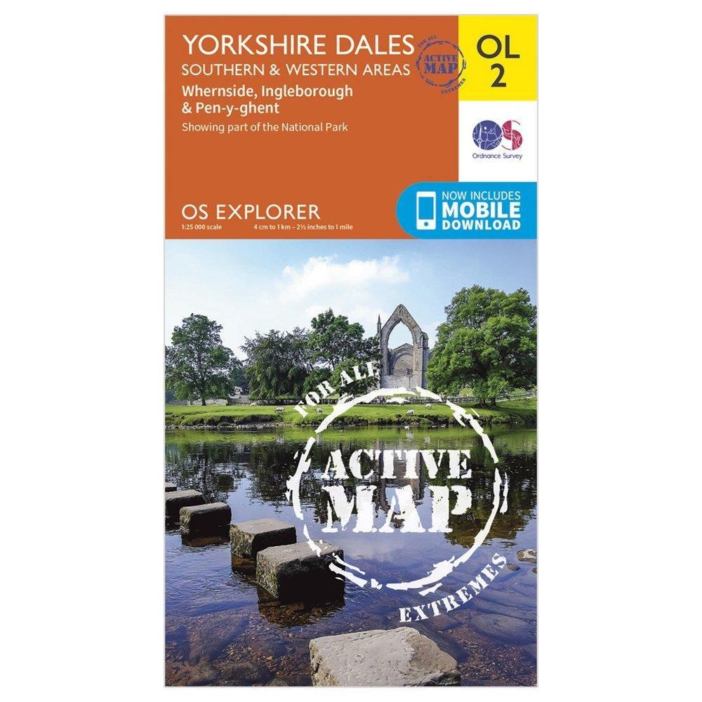 Explorer Active OL2 Yorkshire Dales - Southern & Western Areas Map With Digital Version - Image 5