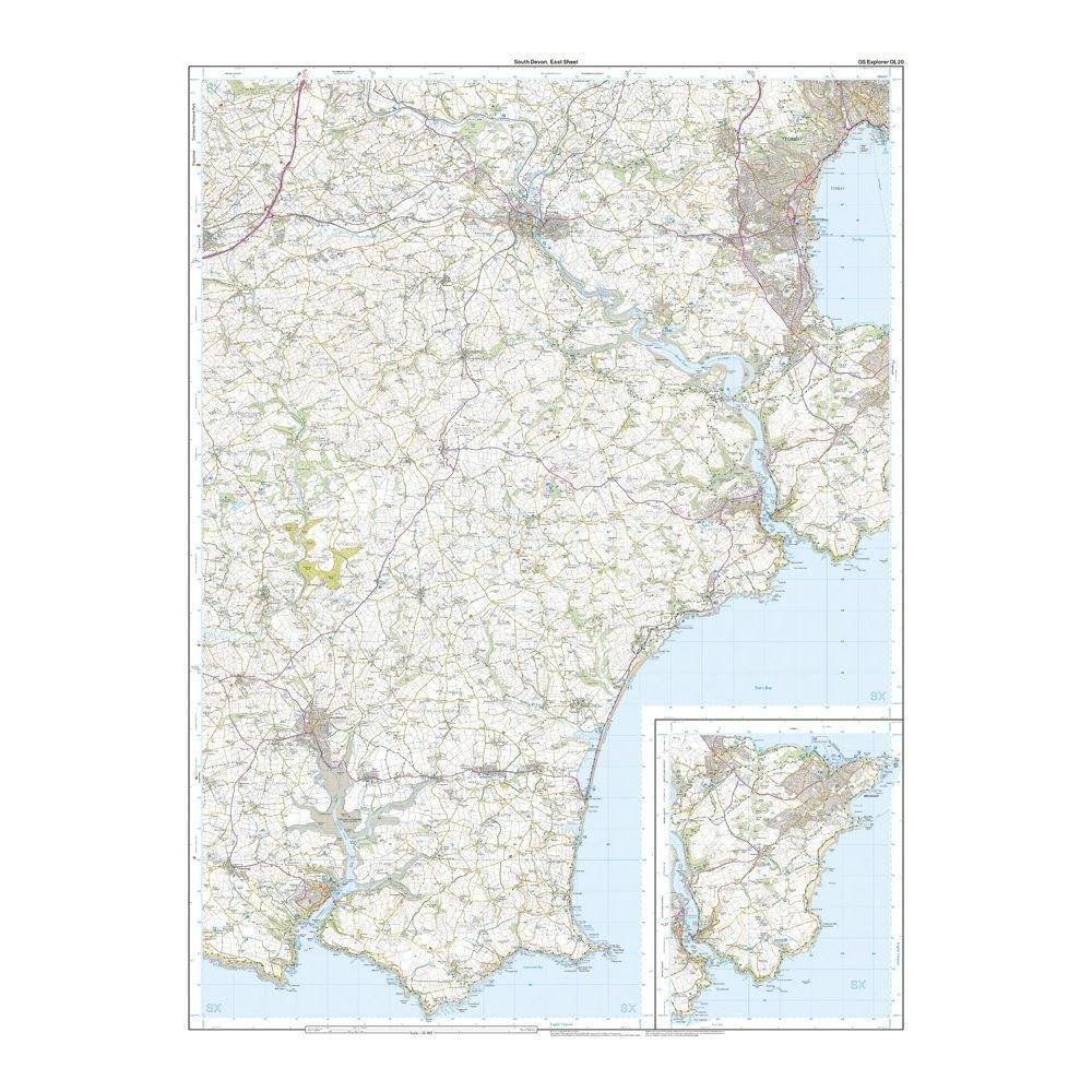 Explorer Active OL20 South Devon Map With Digital Version - Image 3