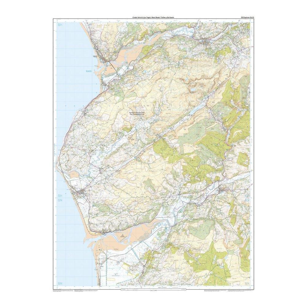 Explorer Active OL23 Cadair Idris & Llyn Tegid Map With Digital Version - Image 4