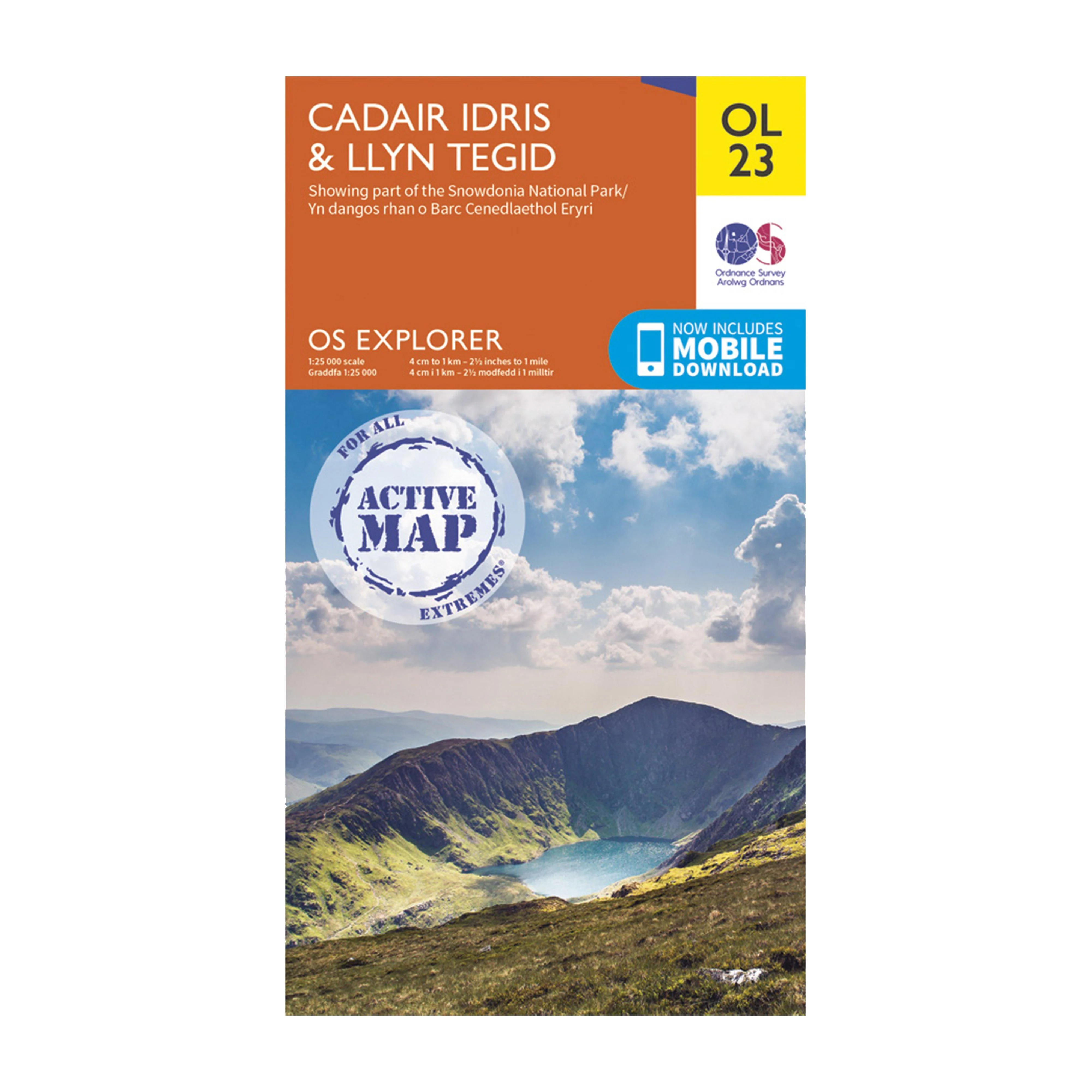 Explorer Active OL23 Cadair Idris & Llyn Tegid Map With Digital Version - Image 5