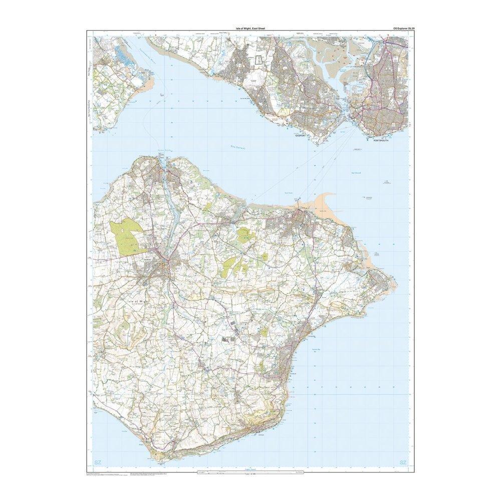 Explorer Active OL29 Isle of Wight Map With Digital Version - Image 3