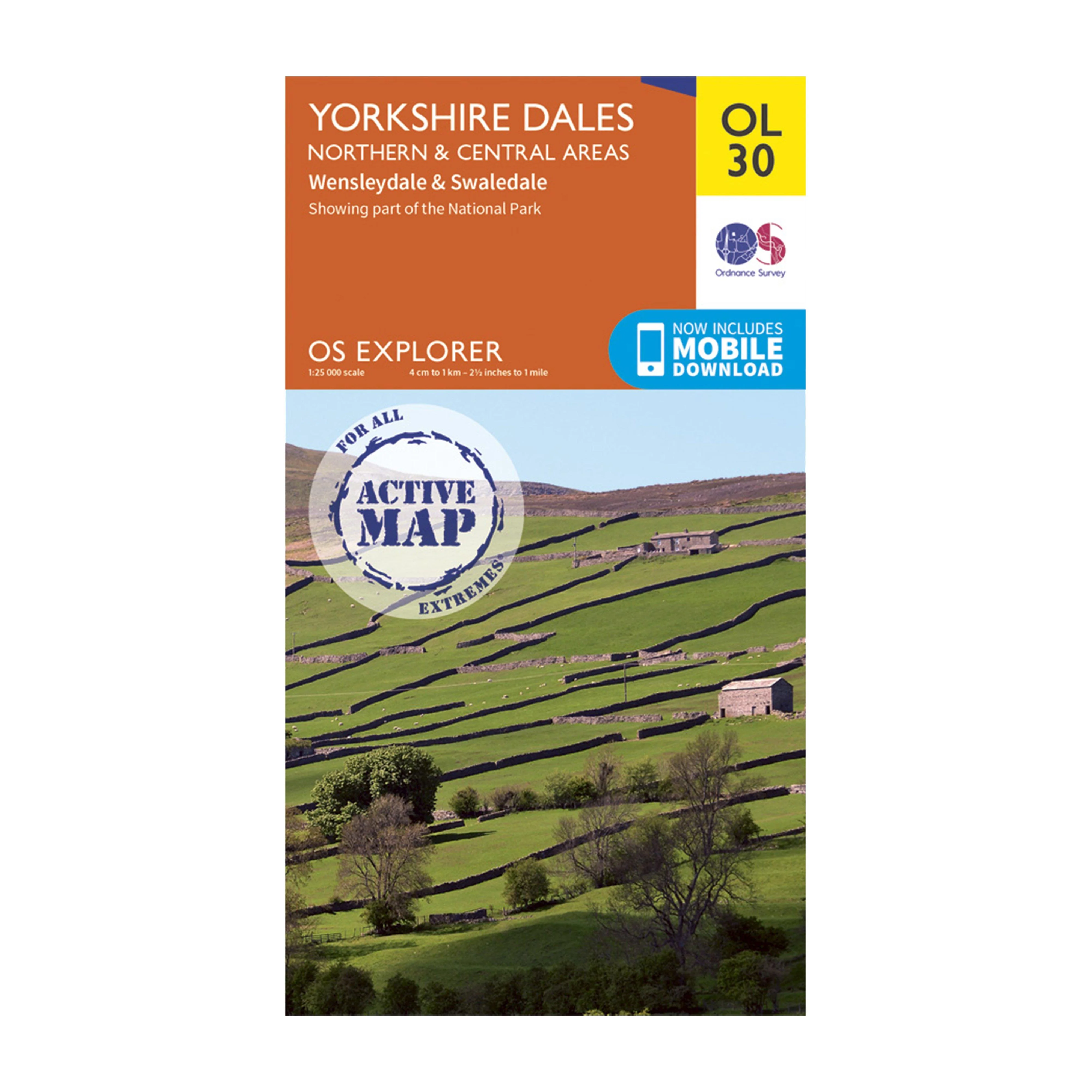 Explorer Active OL30 Yorkshire Dales - Northern & Central Areas Map With Digital Version - Image 5