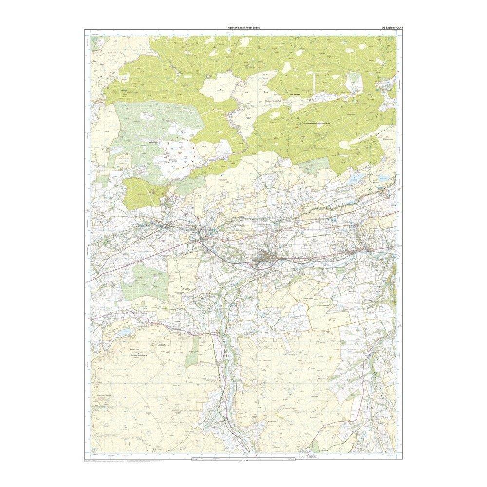 Explorer Active OL43 Hadrian's Wall Map With Digital Version - Image 4